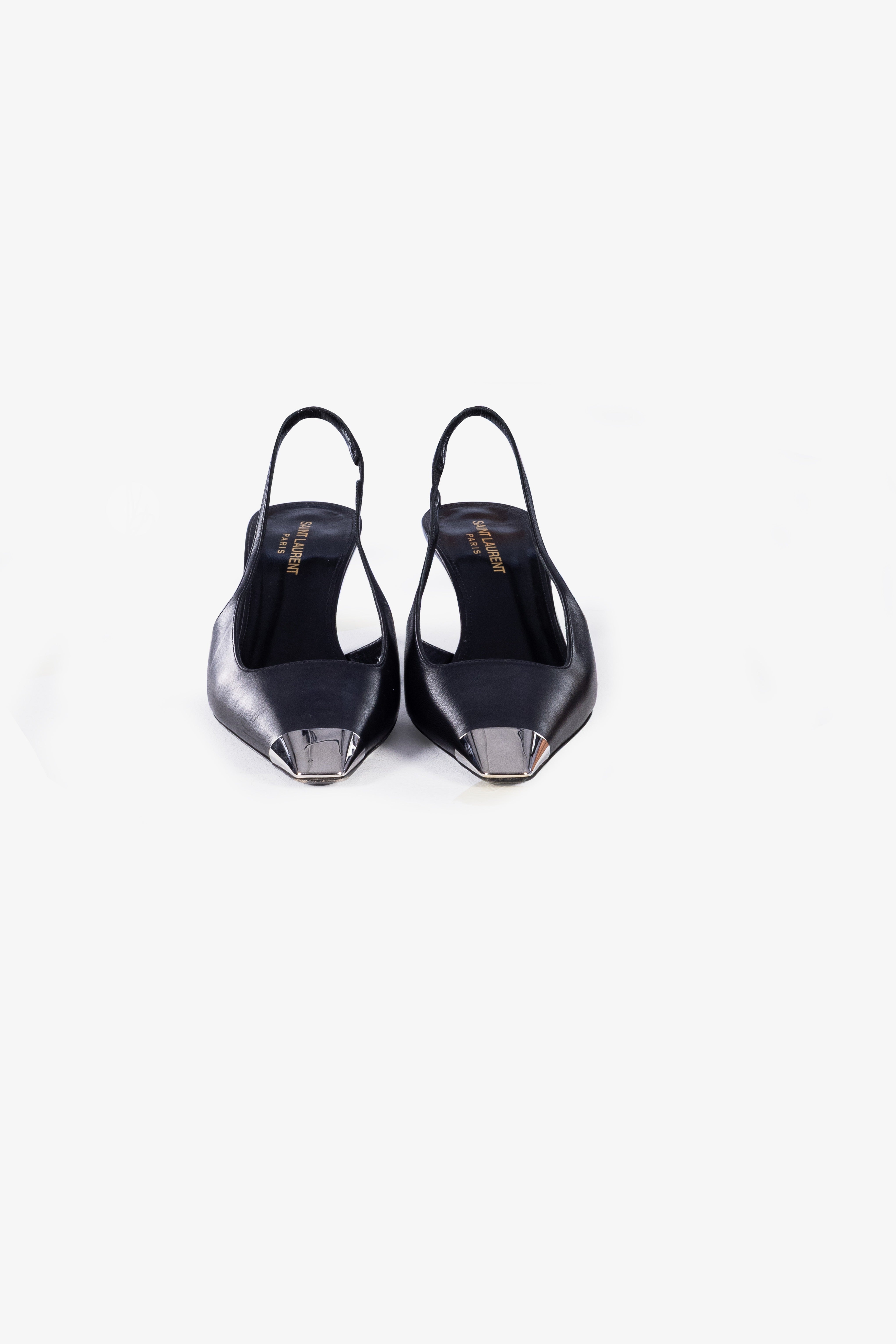 Blade Slingback Pumps