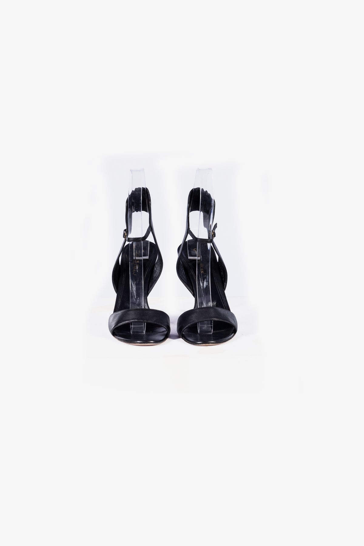 Ankle-Cuff High Heel Sandals