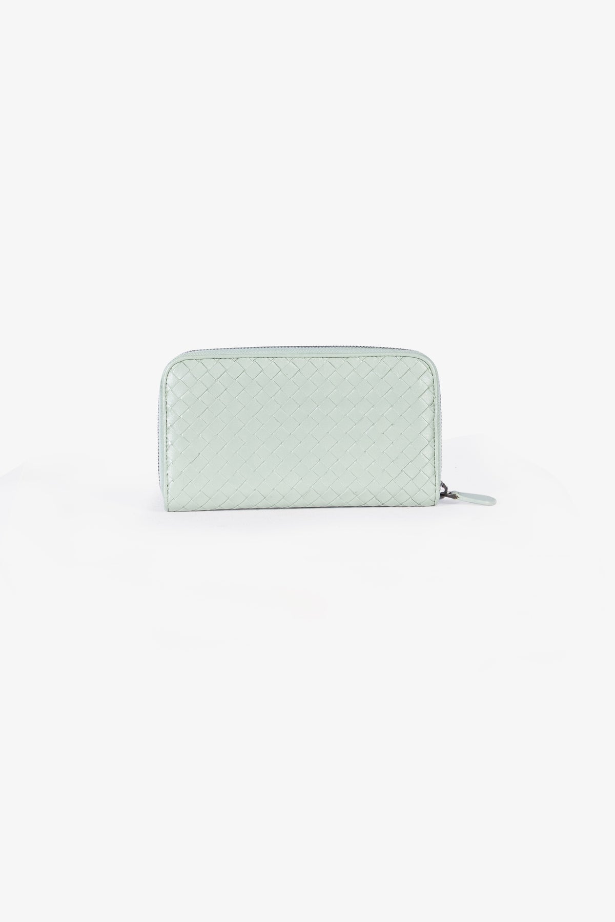 Intrecciato Zip-Around Wallet