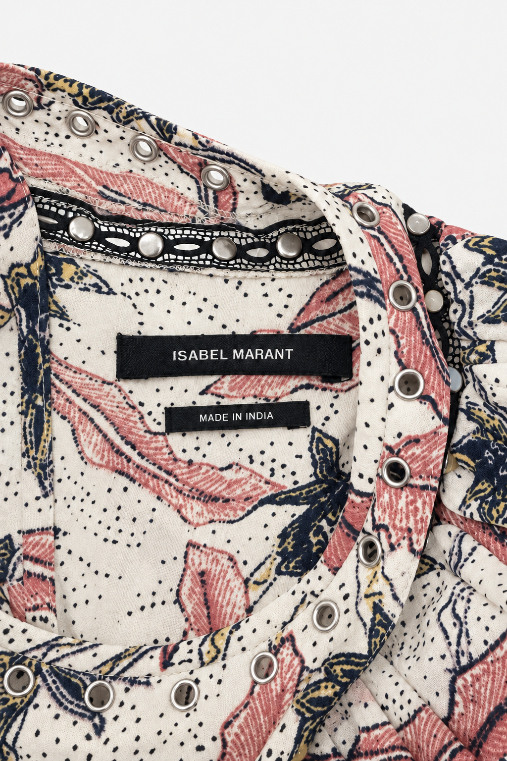 Étoile Layona Printed Ruffle Blouse