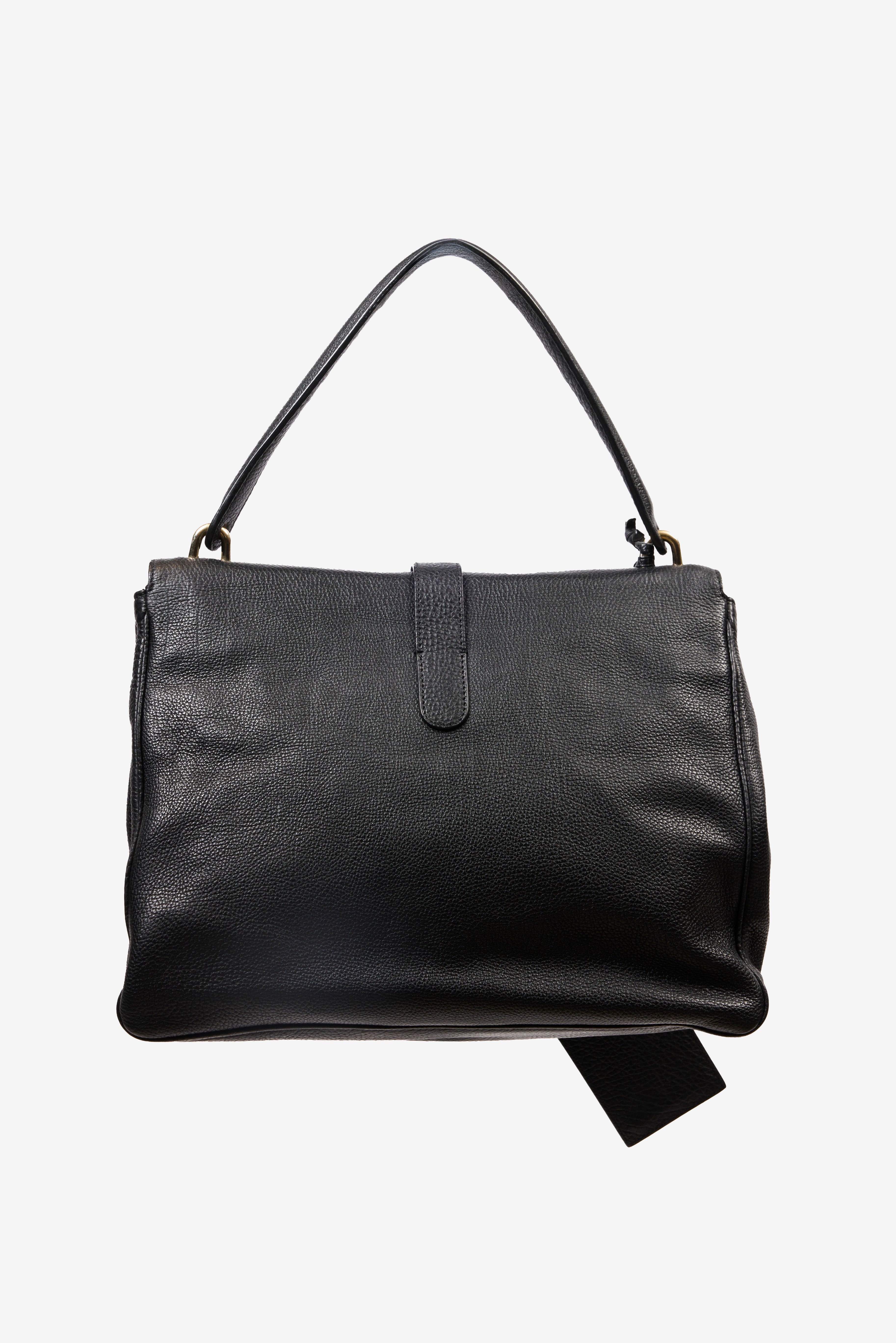 Tube Square Leather Bag