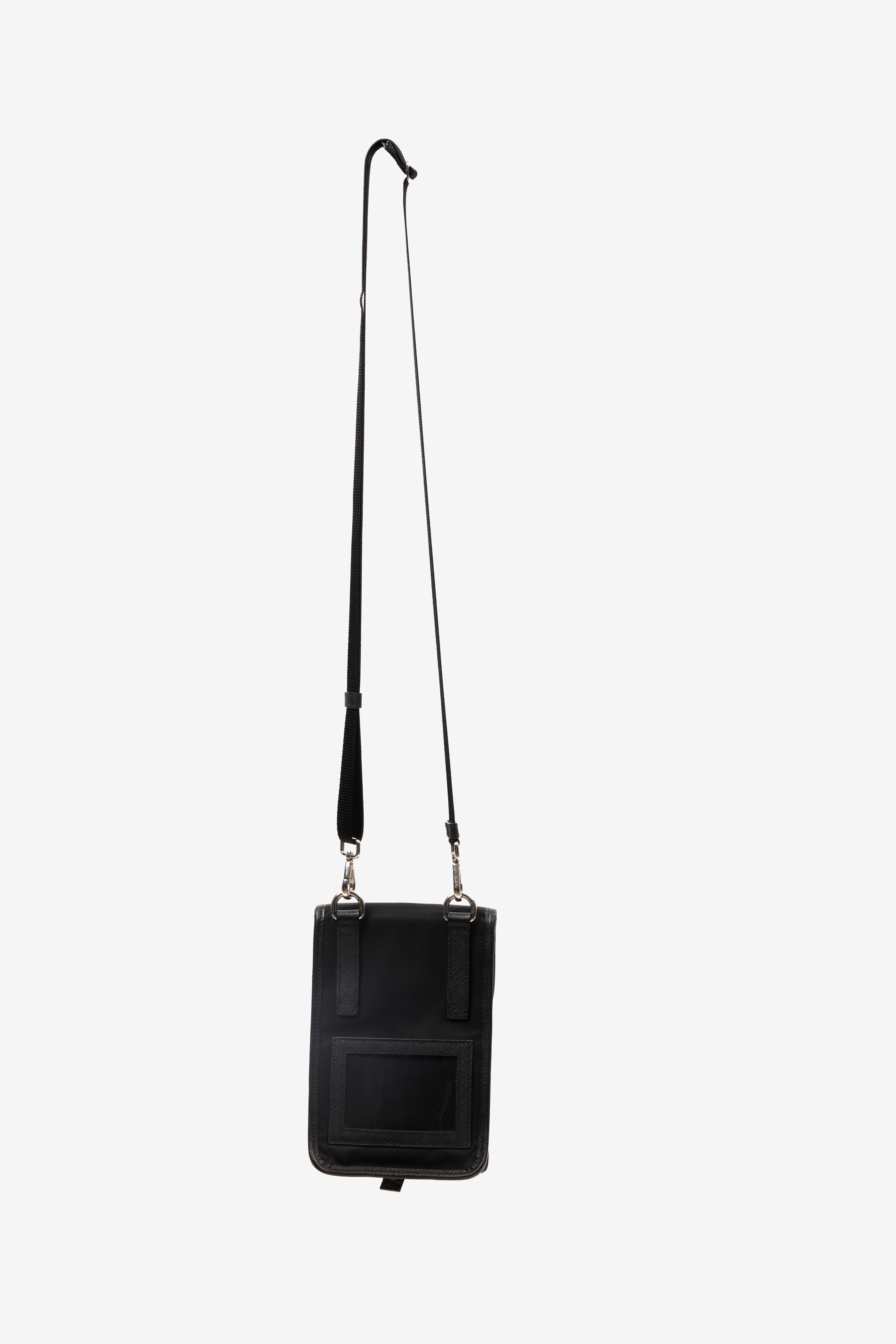 Logo-Plaque Cross Body Bag