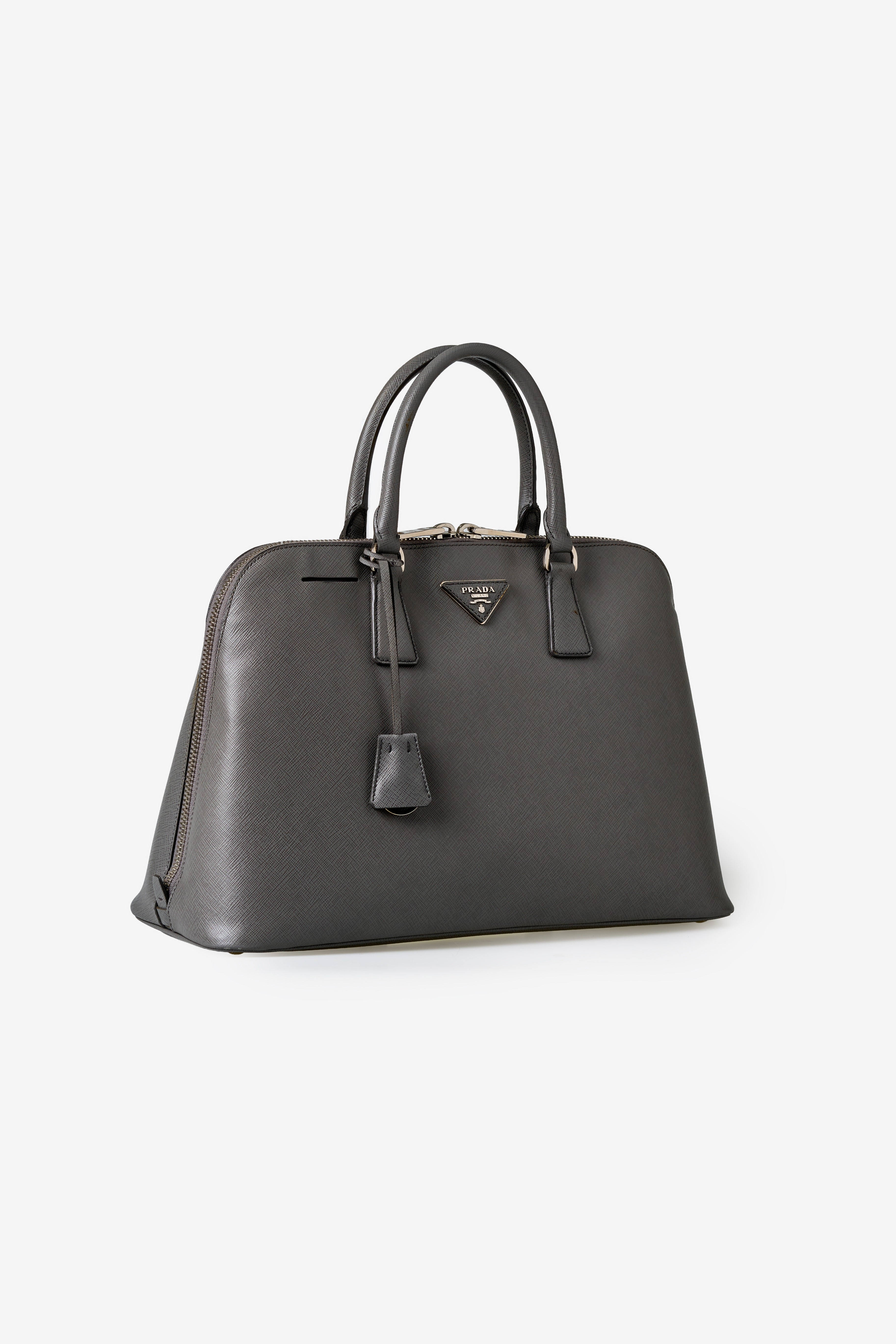 Large Saffiano Lux Promenade Satchel