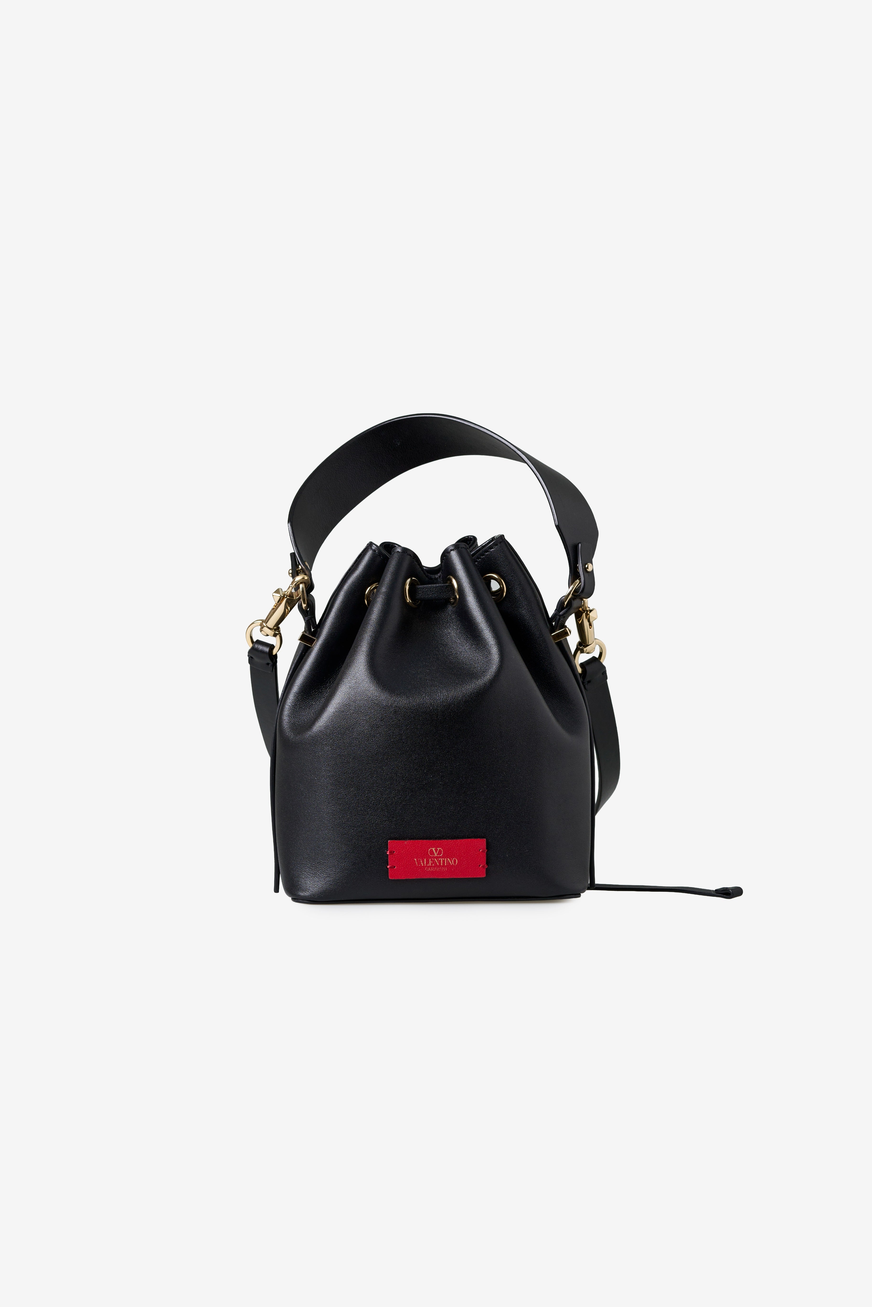 Valentino Garavani V Logo Walk Bucket Bag