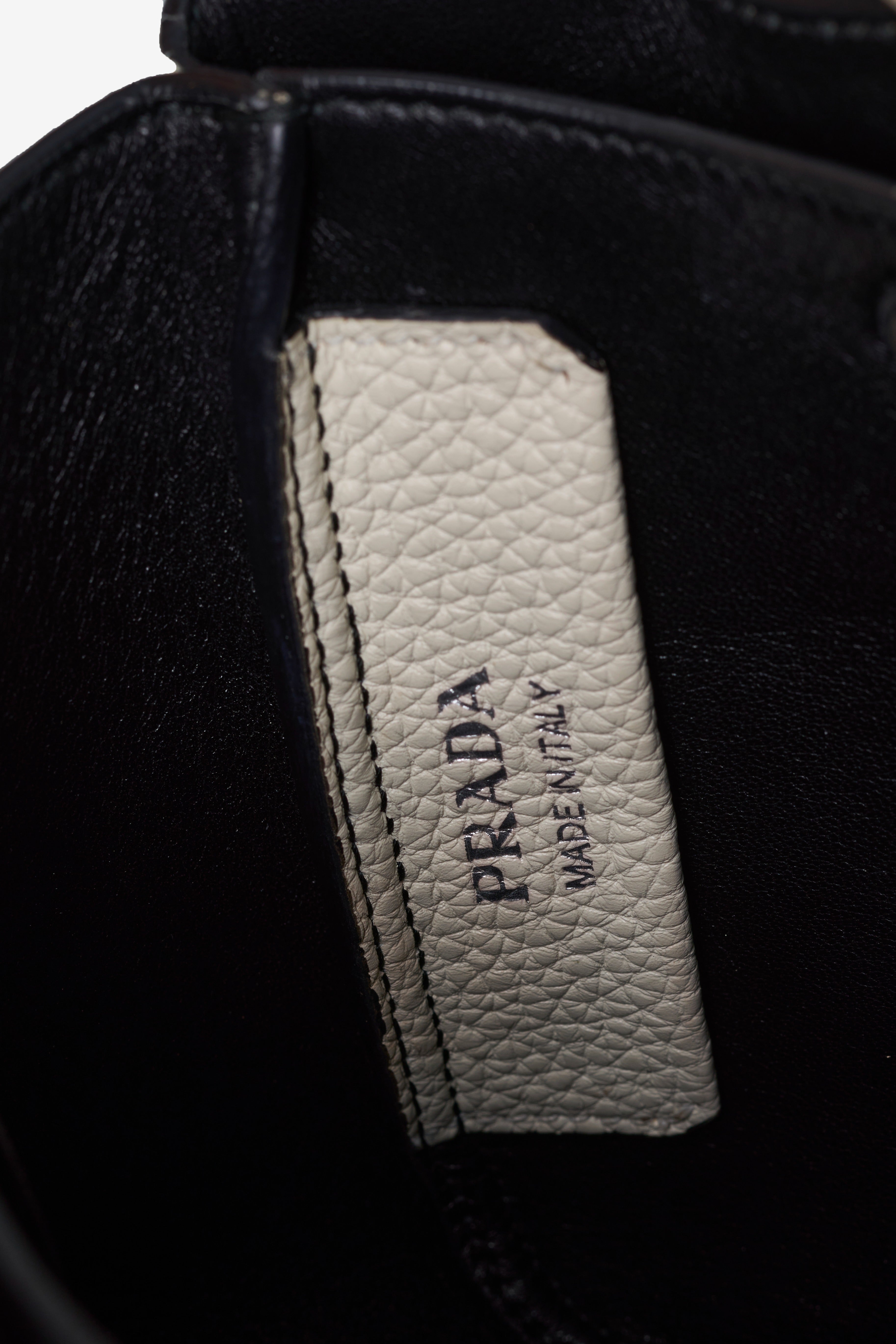 Prada Liaison Mini Leather Handbag