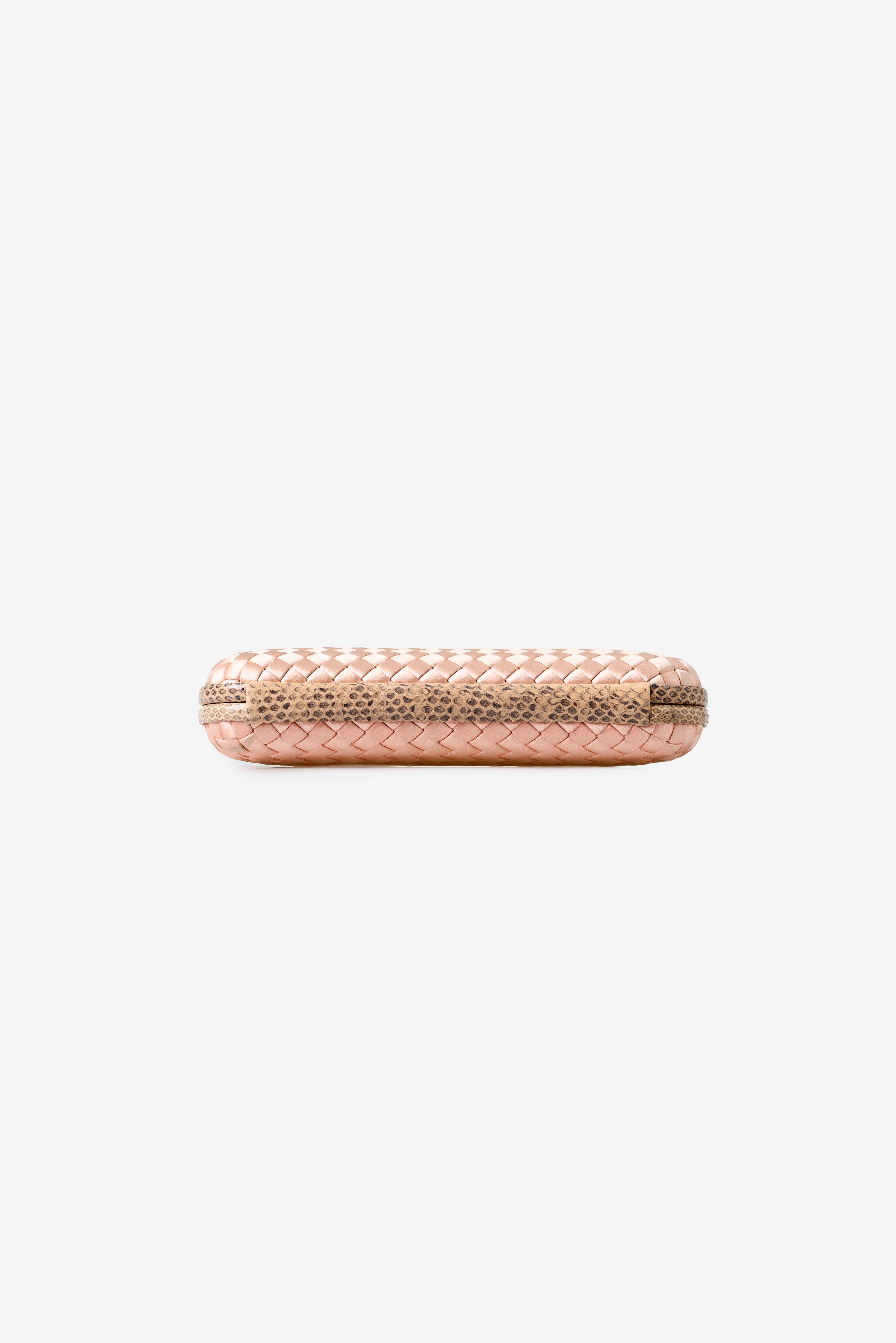 Intreccio Satin Knot Clutch