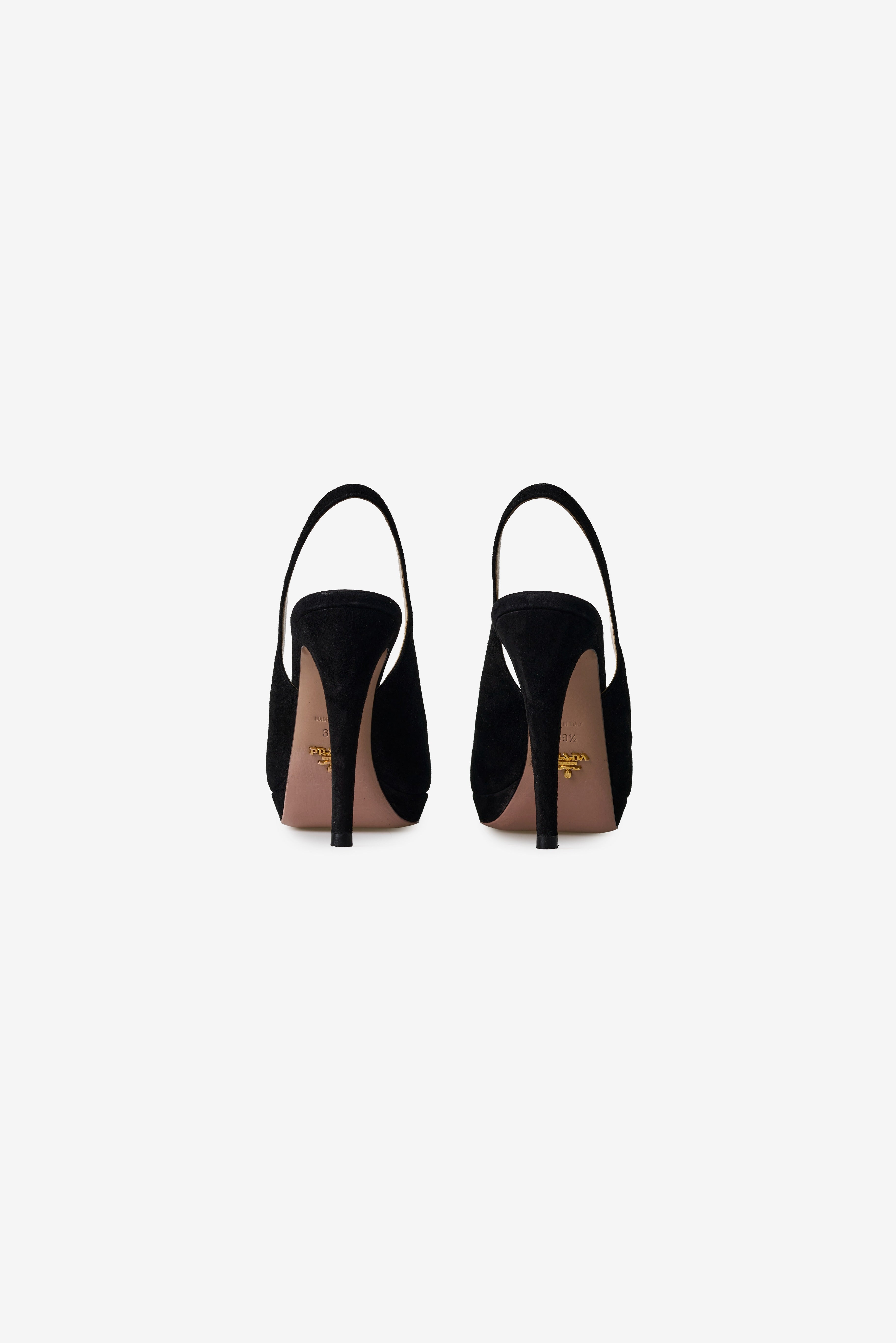 Suede Peep Toe Sandals