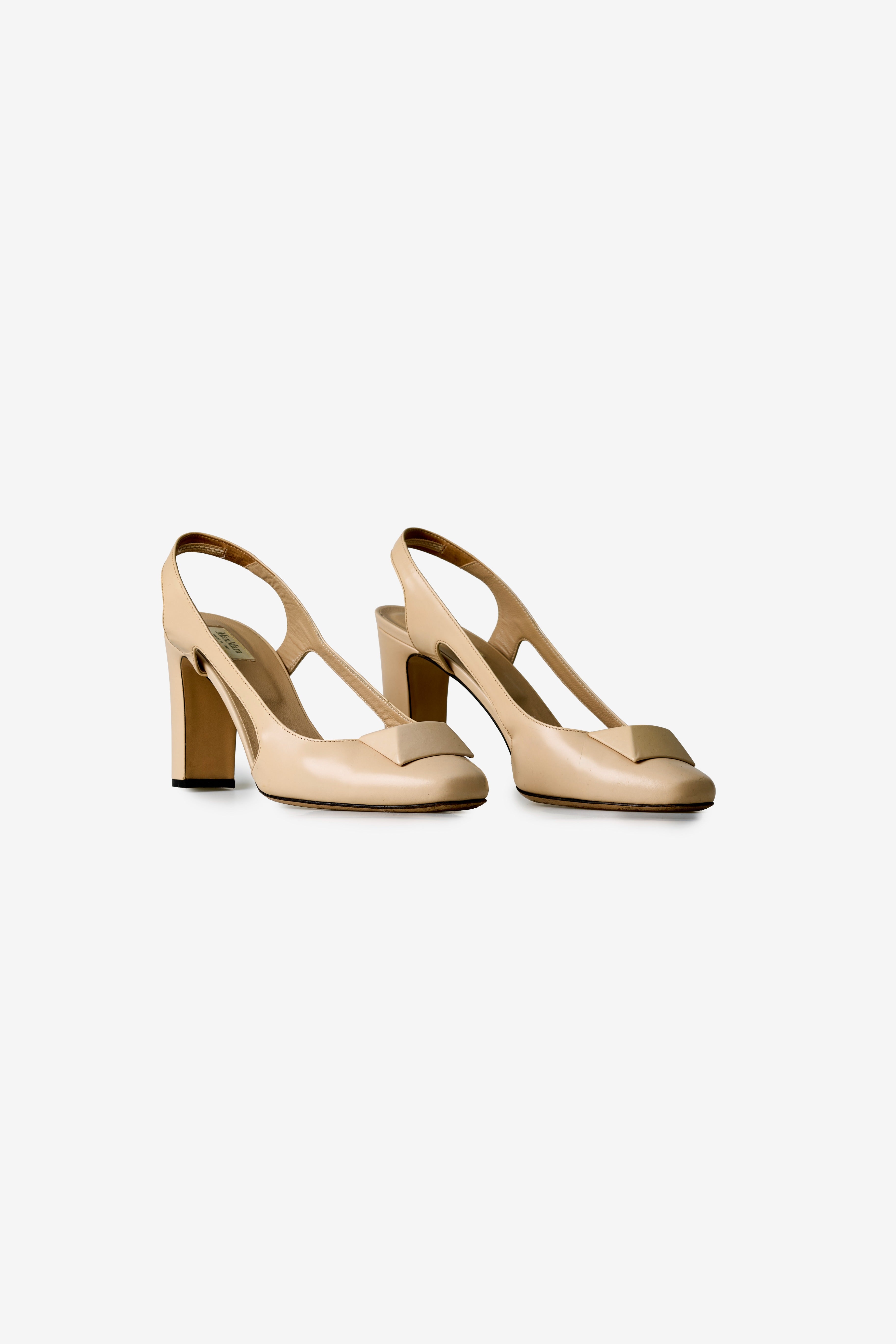 Napa Leather Slingback