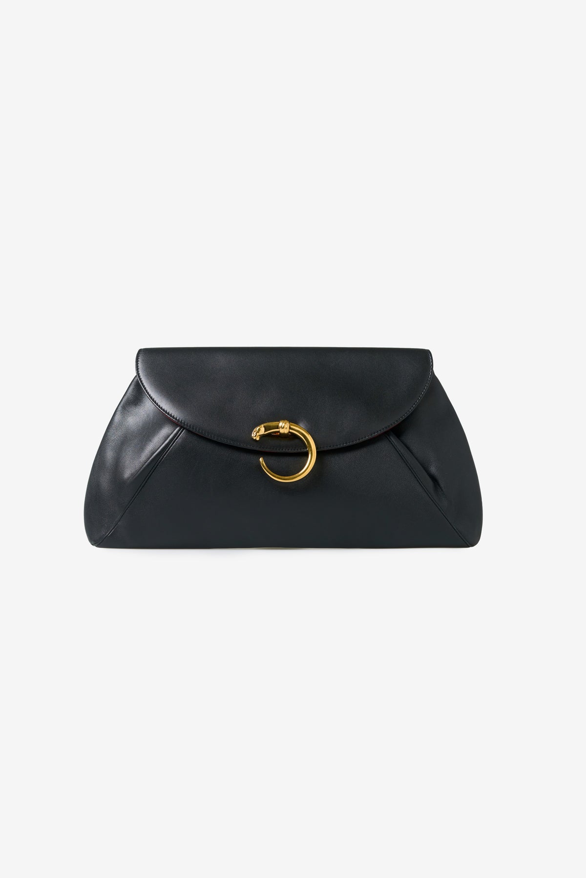 Cartier Vintage Panthère Leather Clutch Bag (Circa 1990)