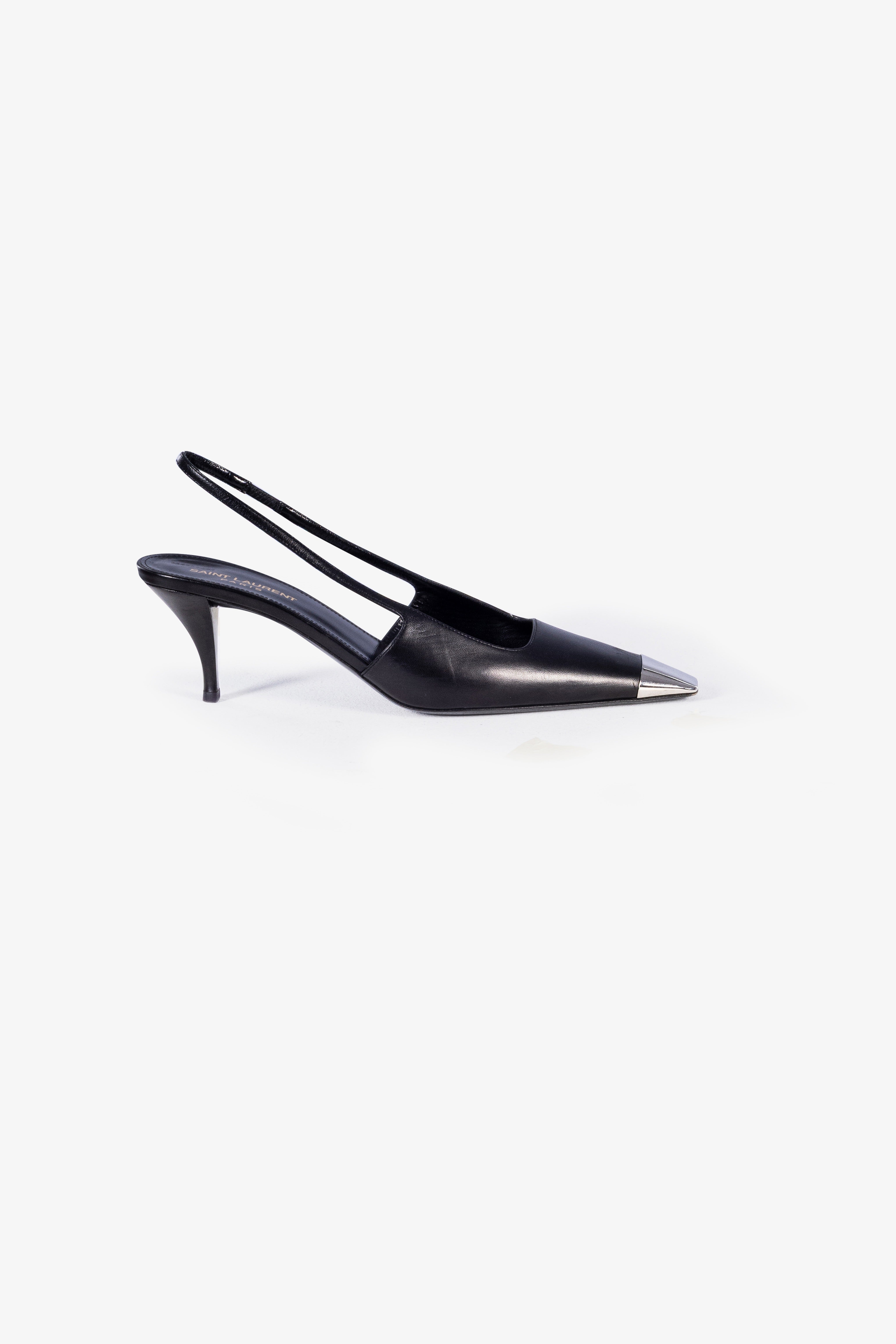 Blade Slingback Pumps