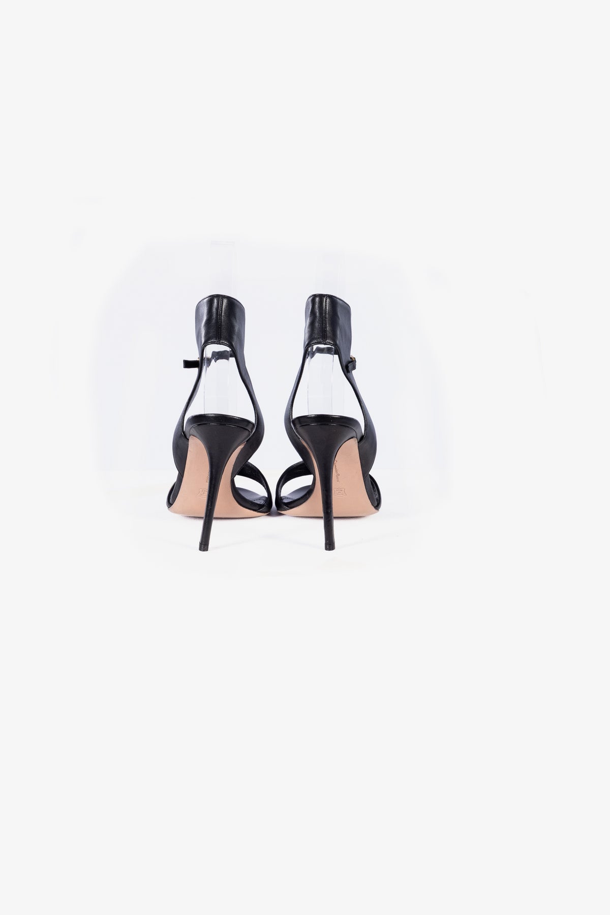 Ankle-Cuff High Heel Sandals