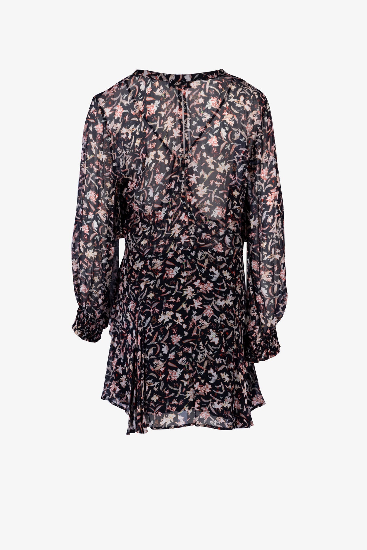 Celiane Printed Georgette Mini Dress