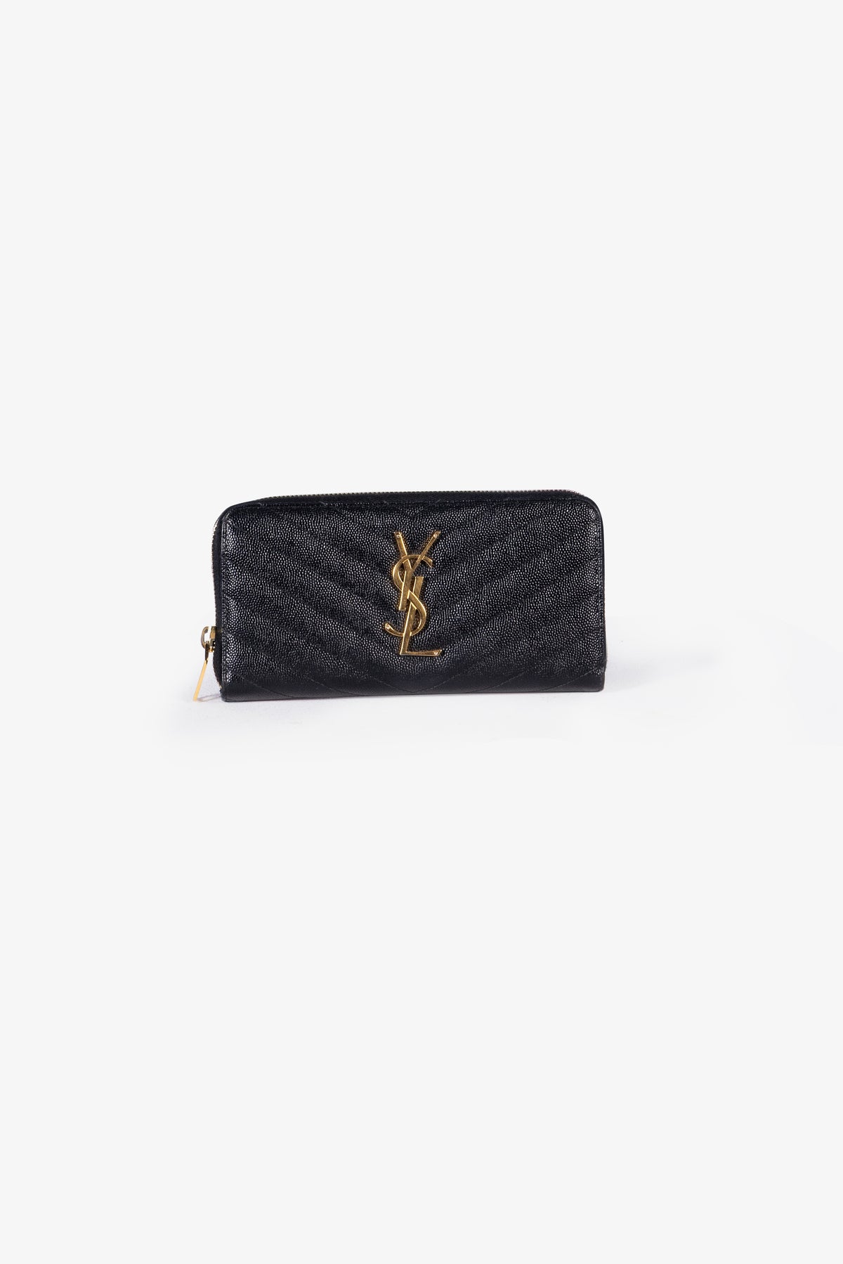Cassandre Matelassé Zip Around Wallet