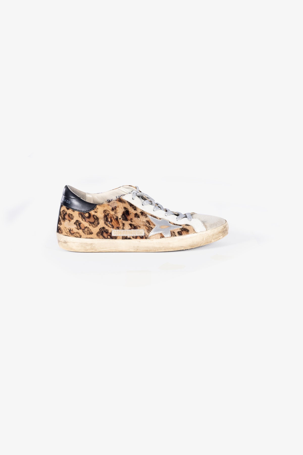 Super Star Leopard Print Sneakers