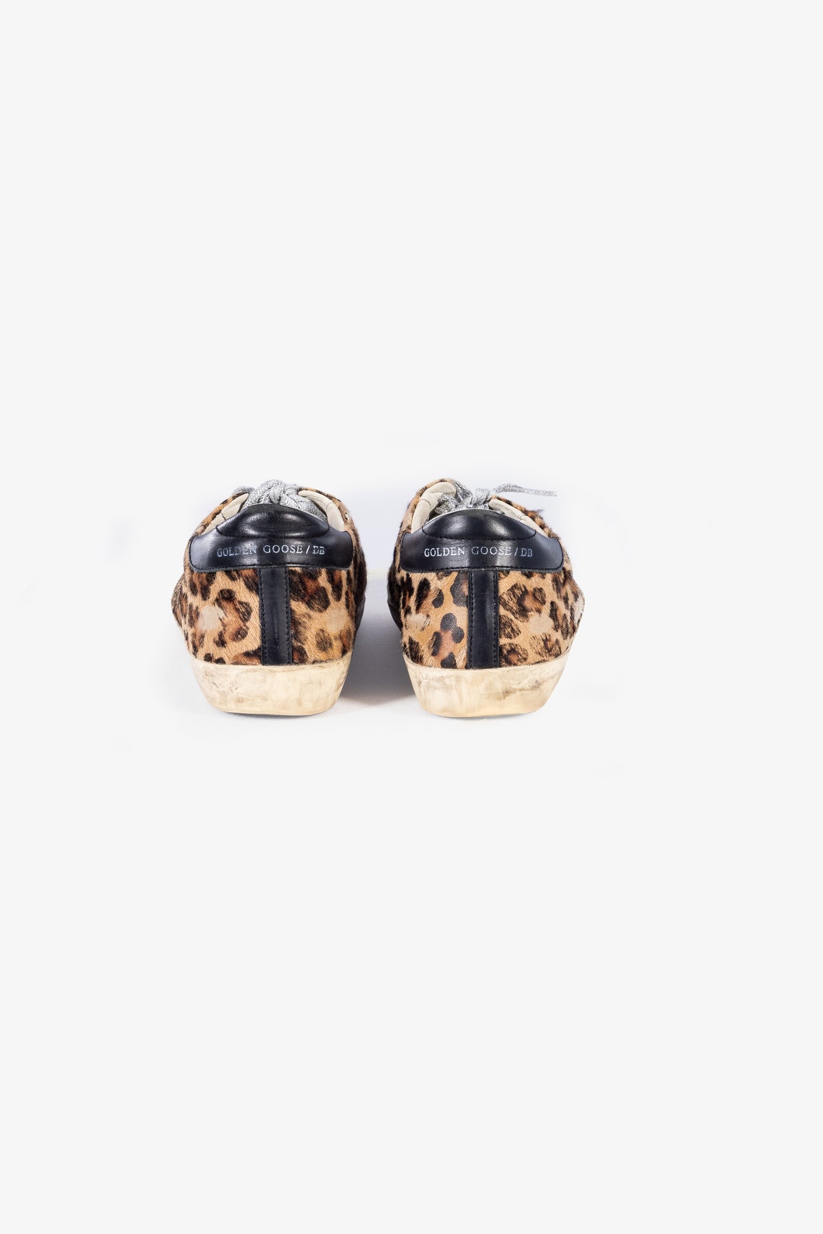 Super Star Leopard Print Sneakers
