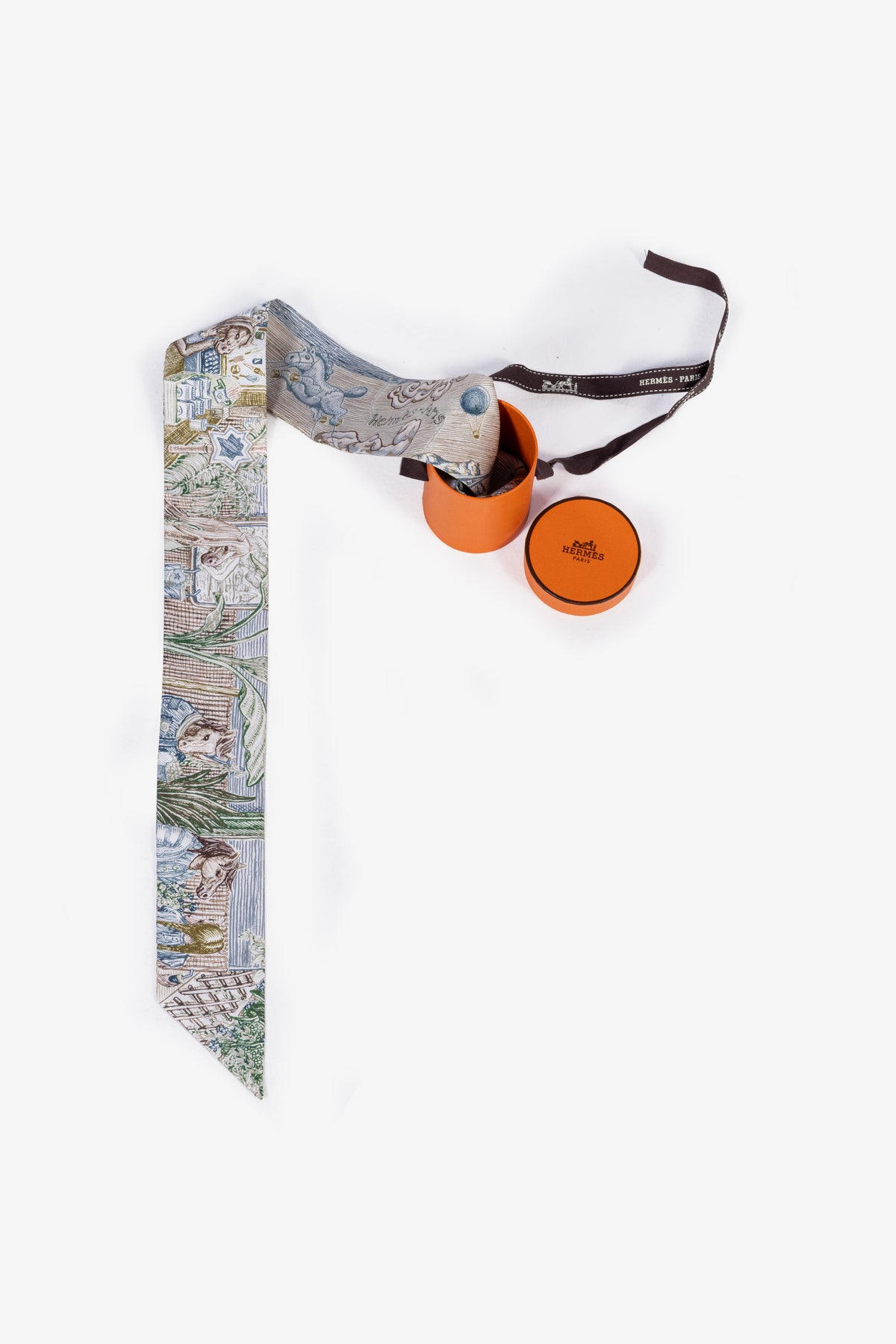 "City of Light" Twilly Scarf