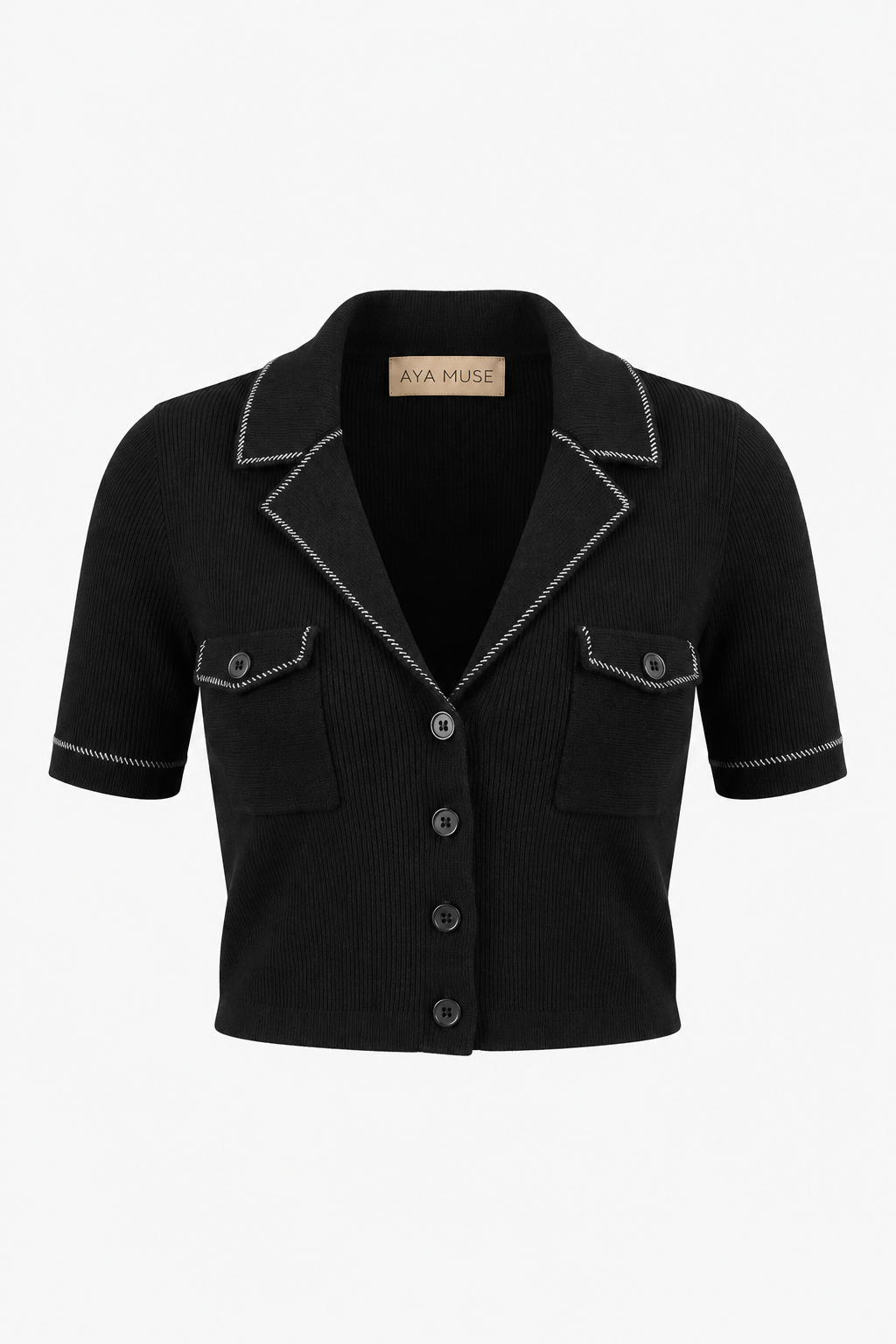 Emerson Short Sleeve Knit Cardigan