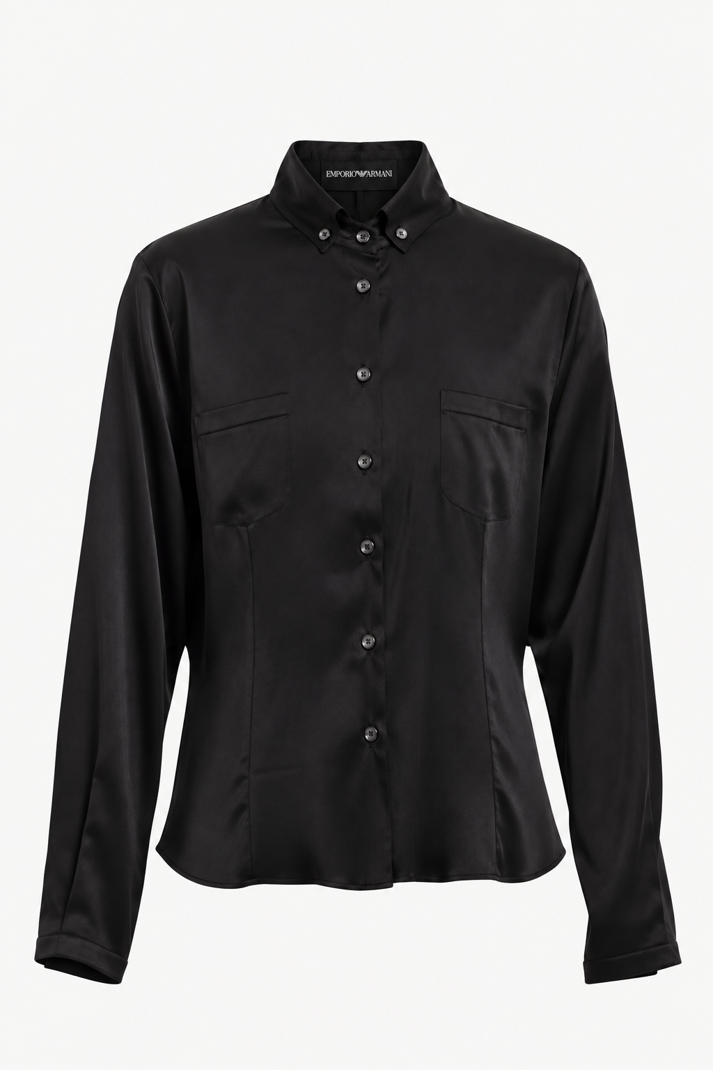 Silk Button-Down Shirt