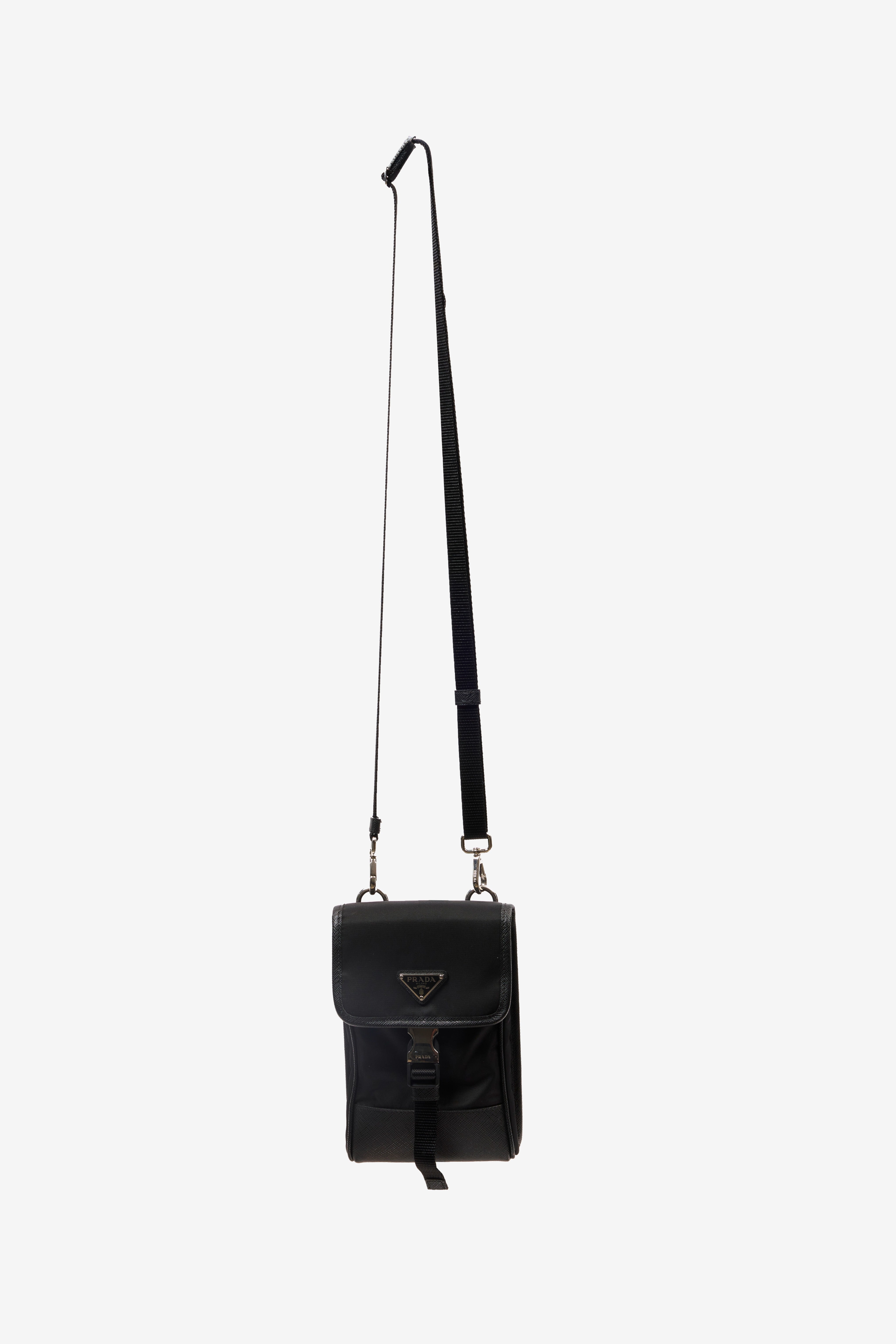 Logo-Plaque Cross Body Bag