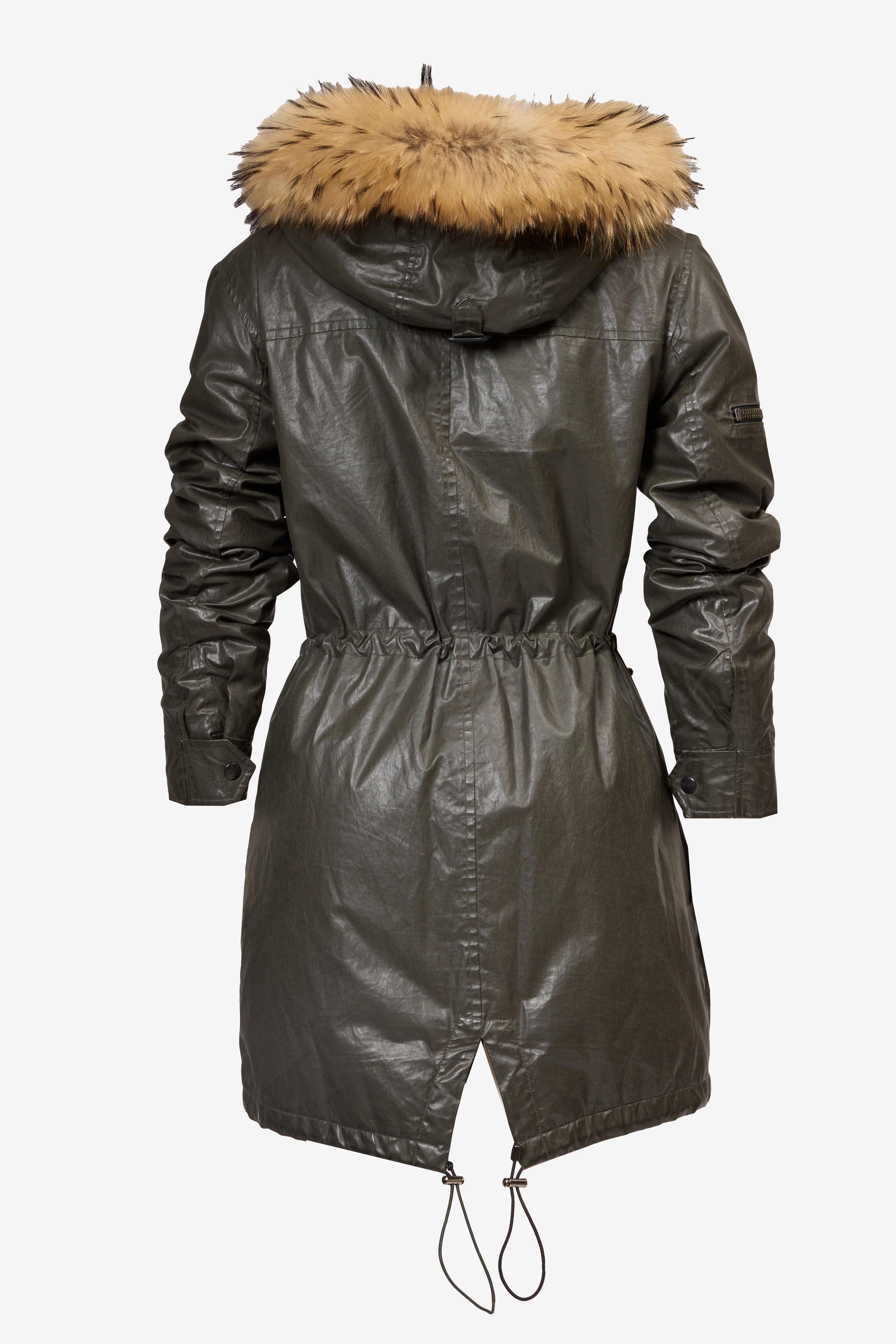 Hudson Parka with Fur Trim