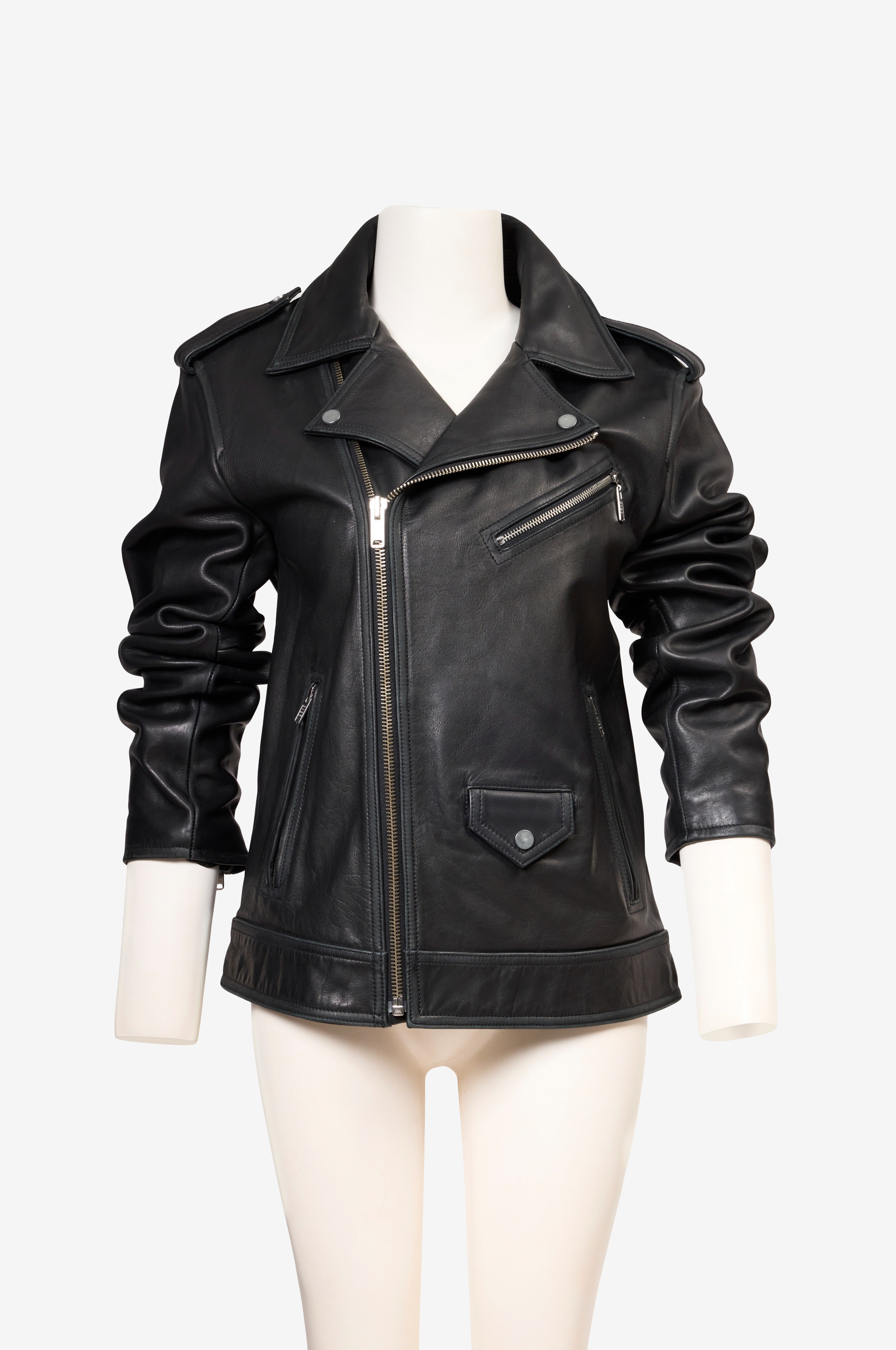 Leather Biker/Motorcycle Jacket