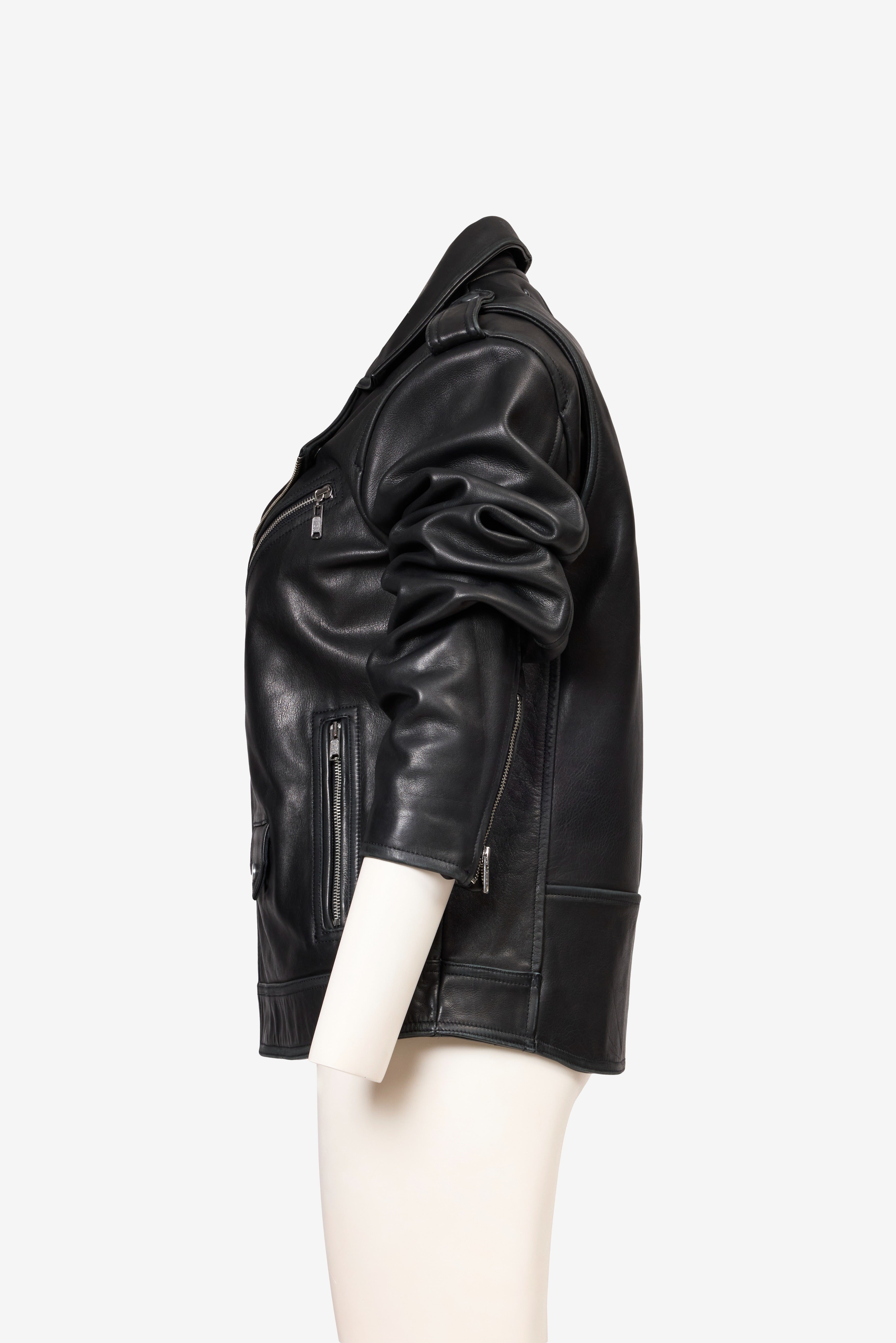 Leather Biker/Motorcycle Jacket