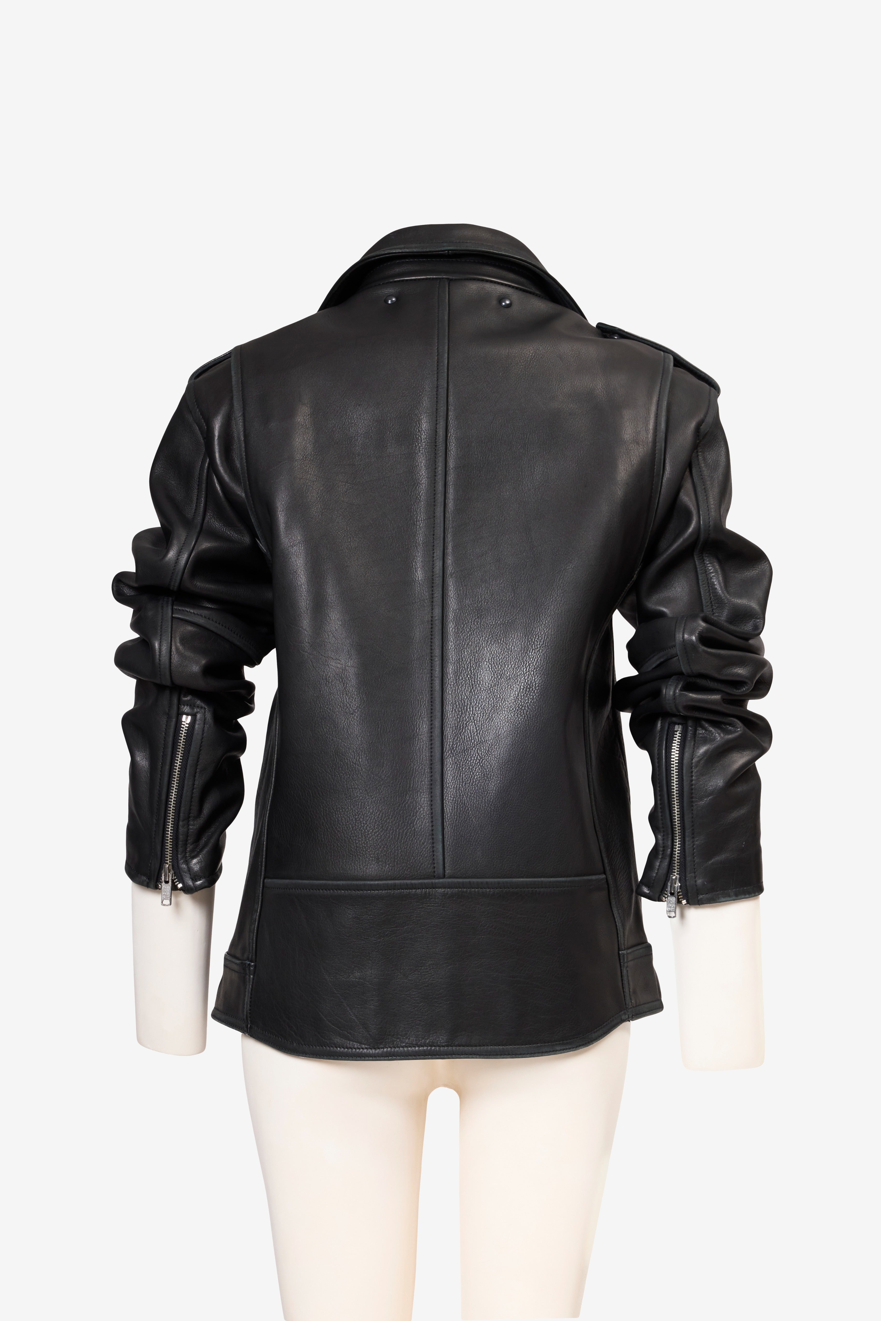 Leather Biker/Motorcycle Jacket
