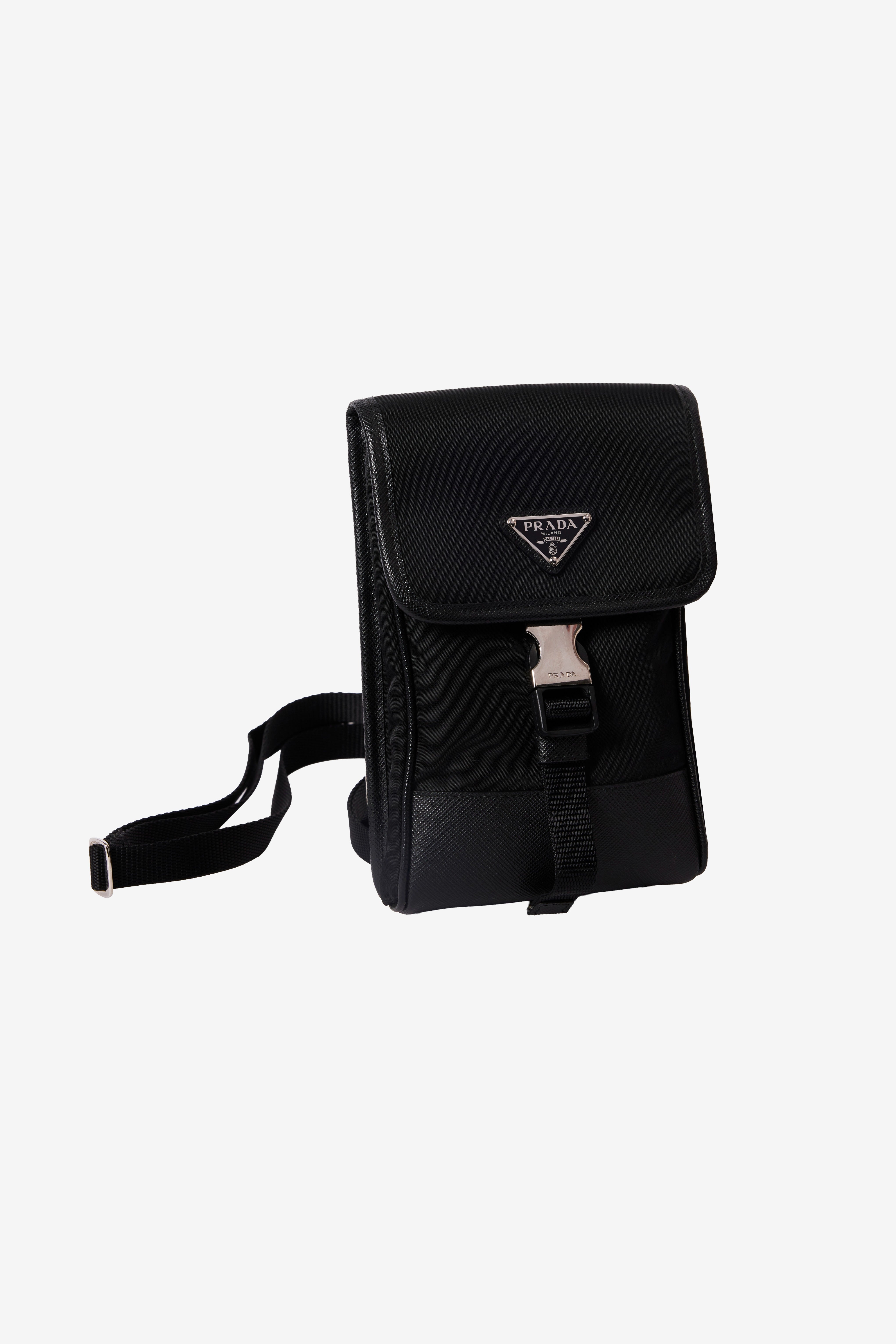 Logo-Plaque Cross Body Bag