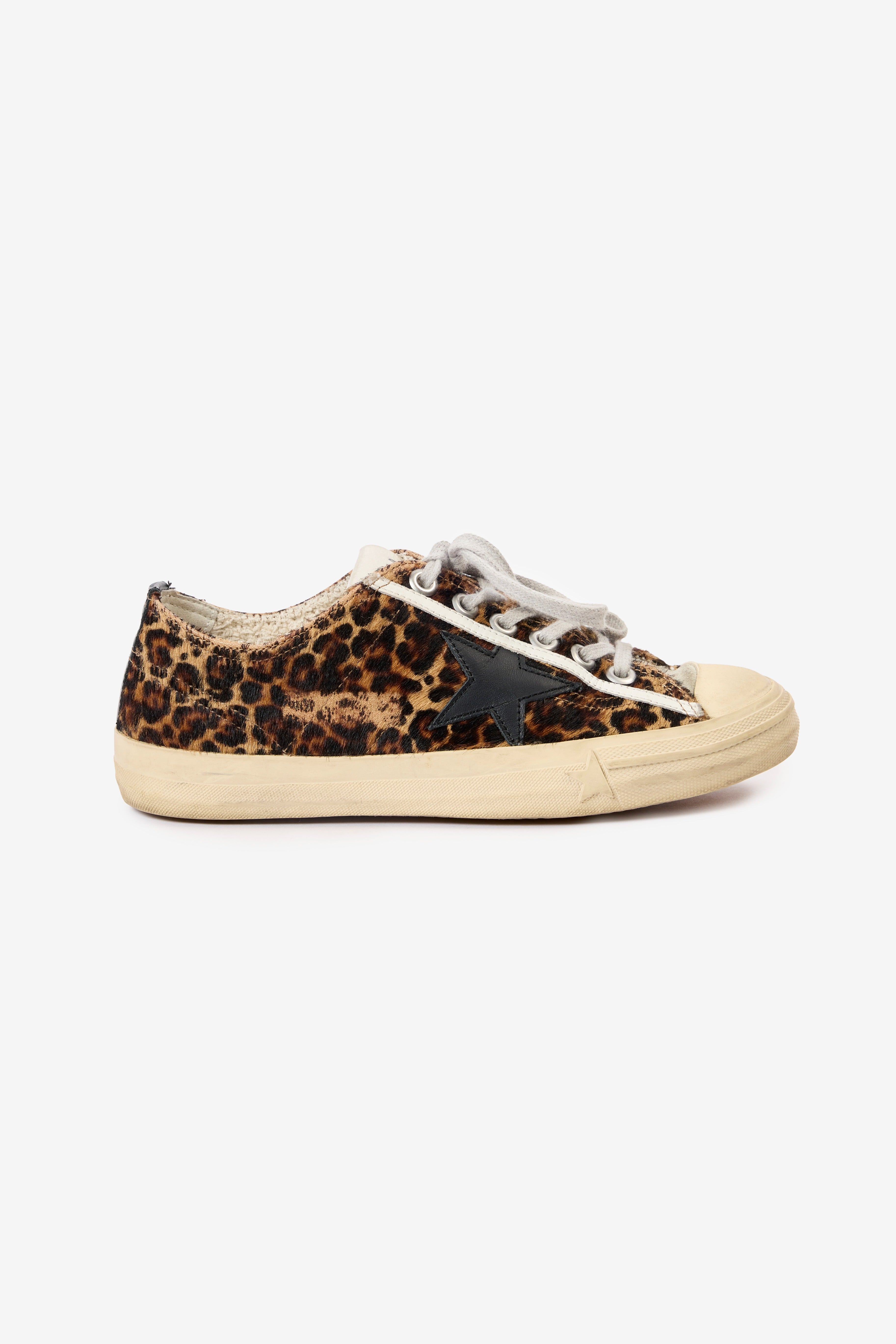 Golden Goose V-Star Leopard