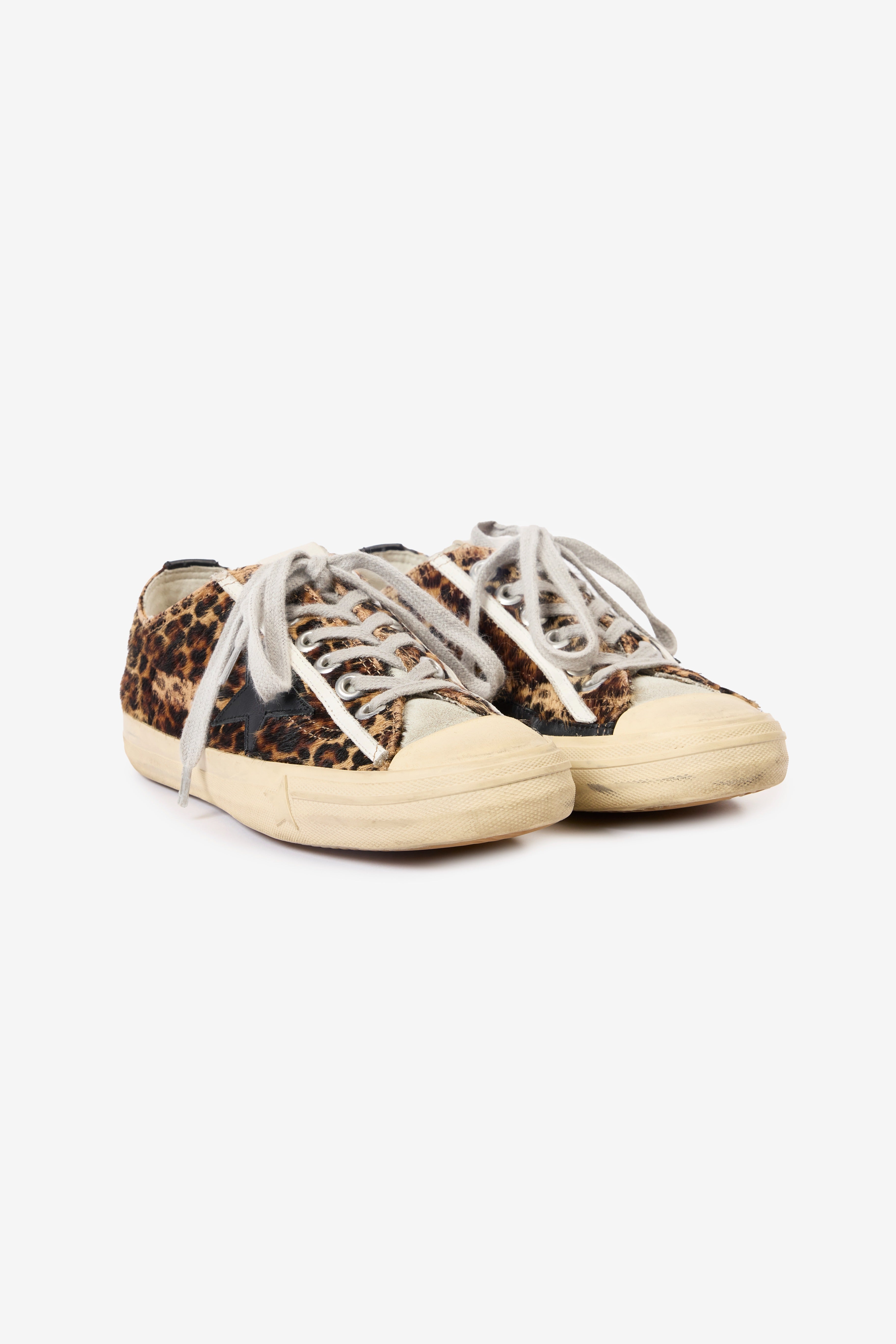 Golden Goose V-Star Leopard