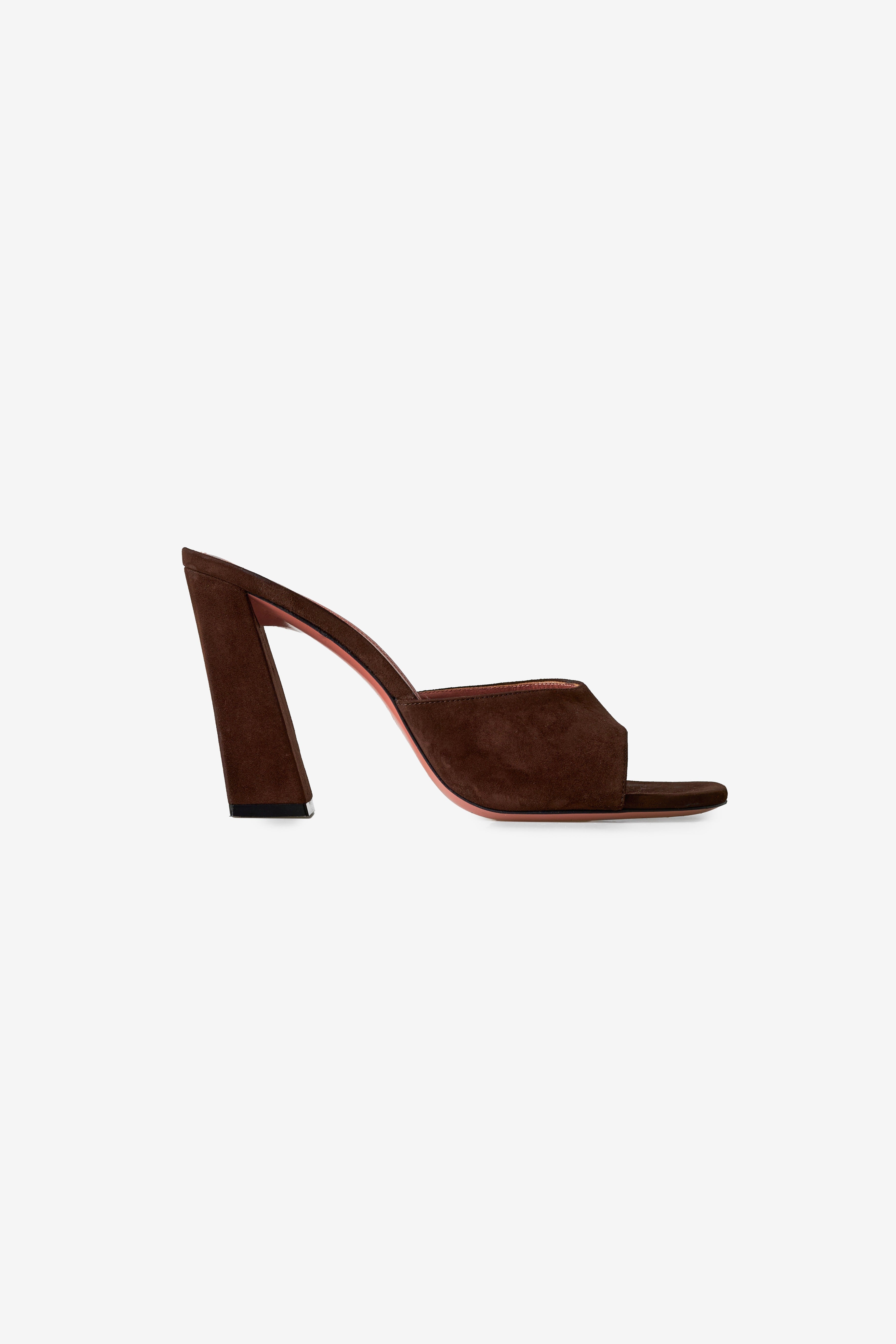 Suede Mules