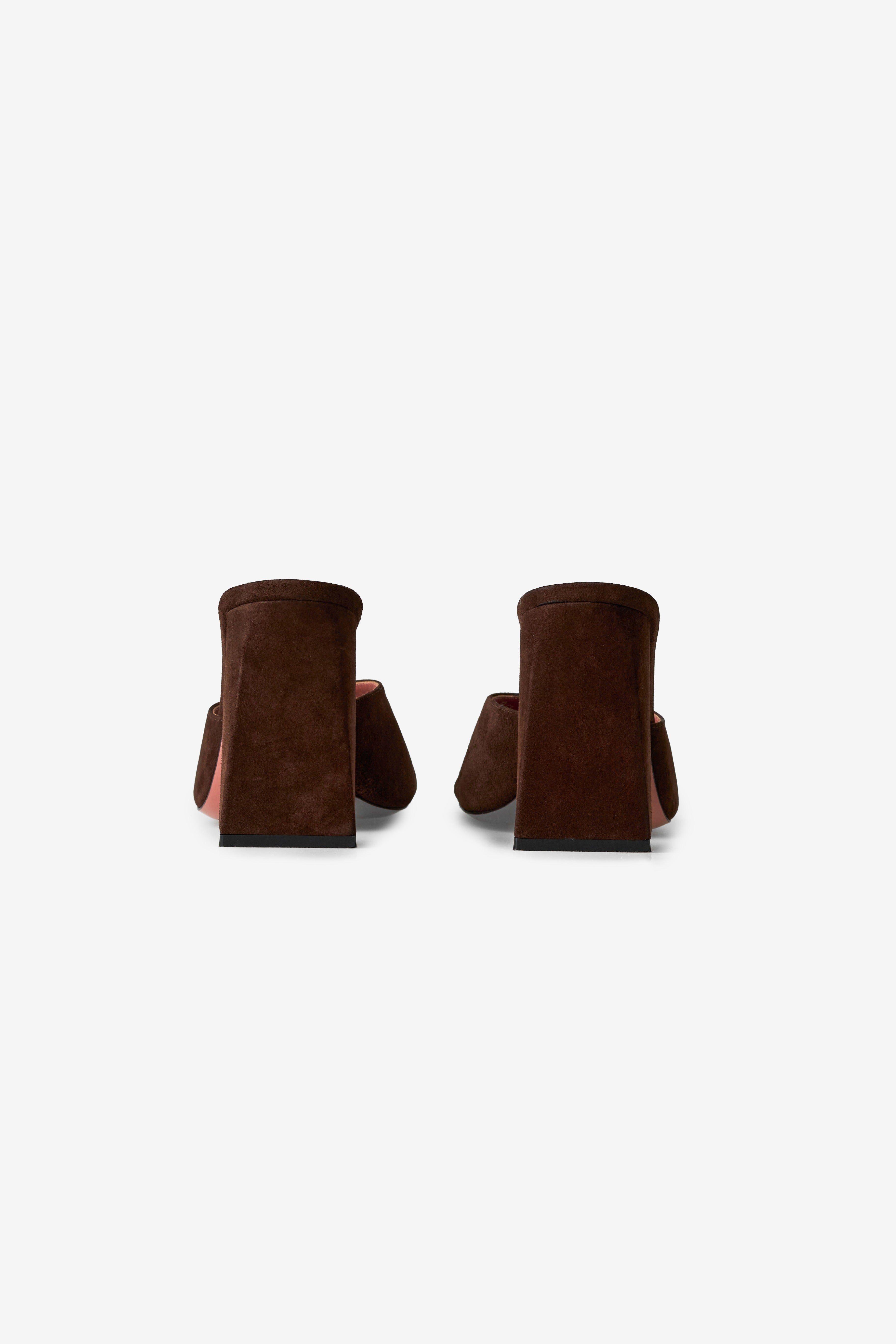 Suede Mules