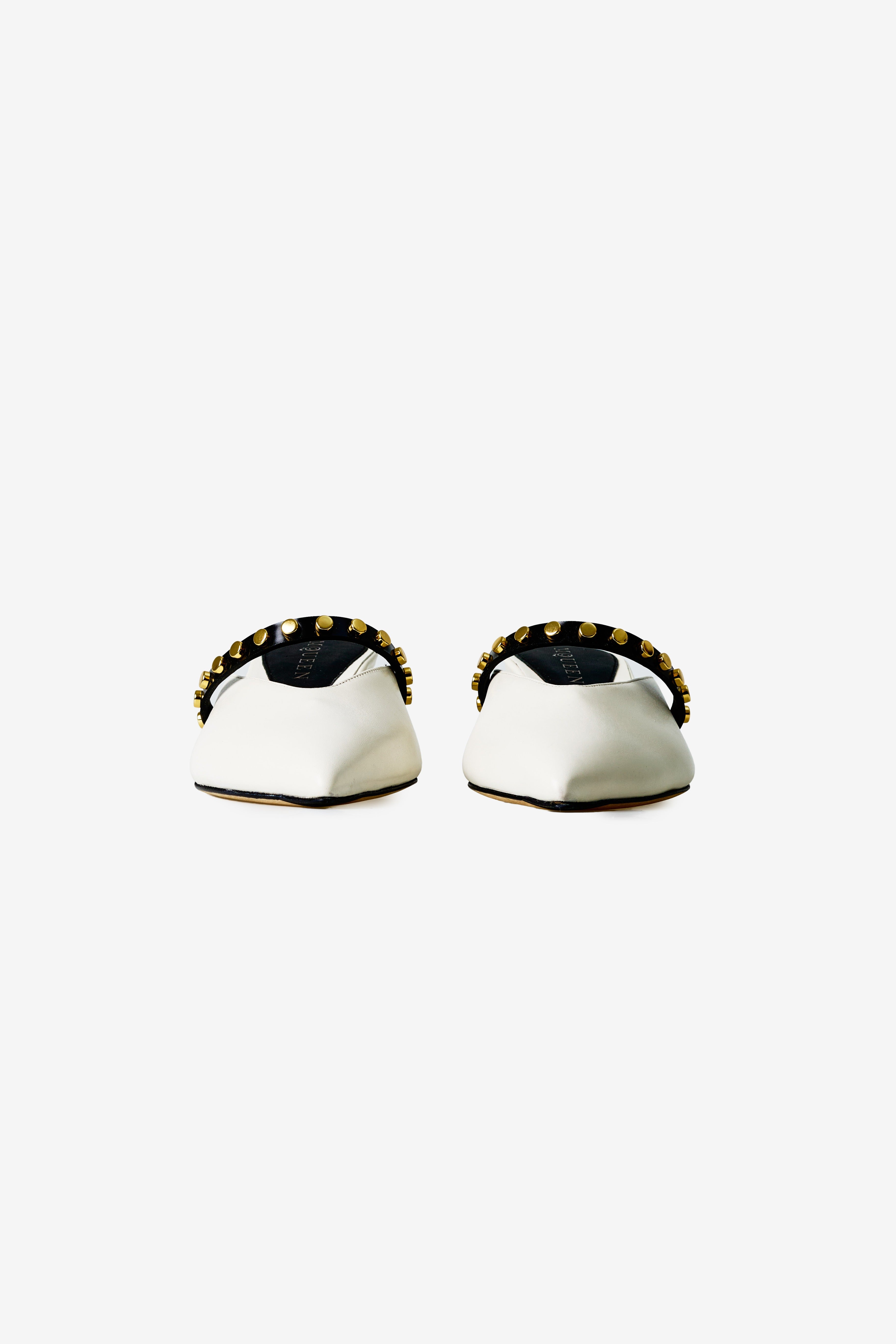 Studded Leather Mules