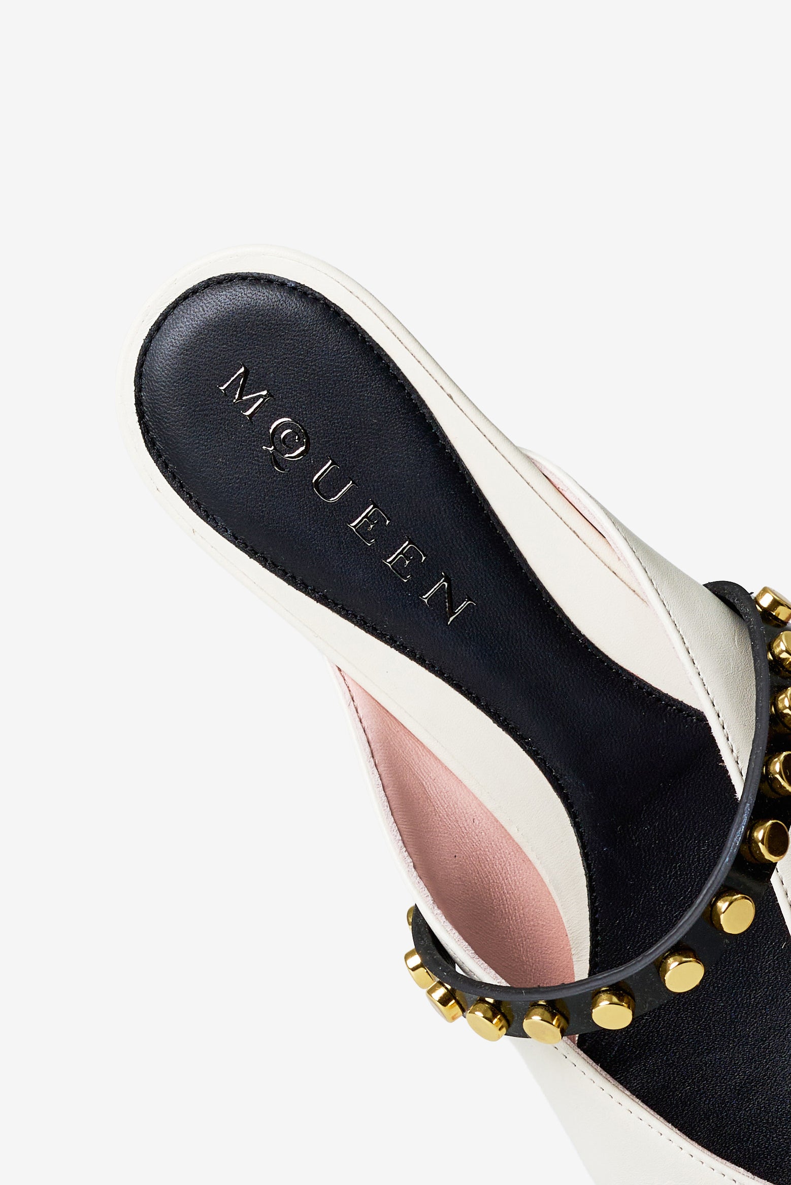 Studded Leather Mules