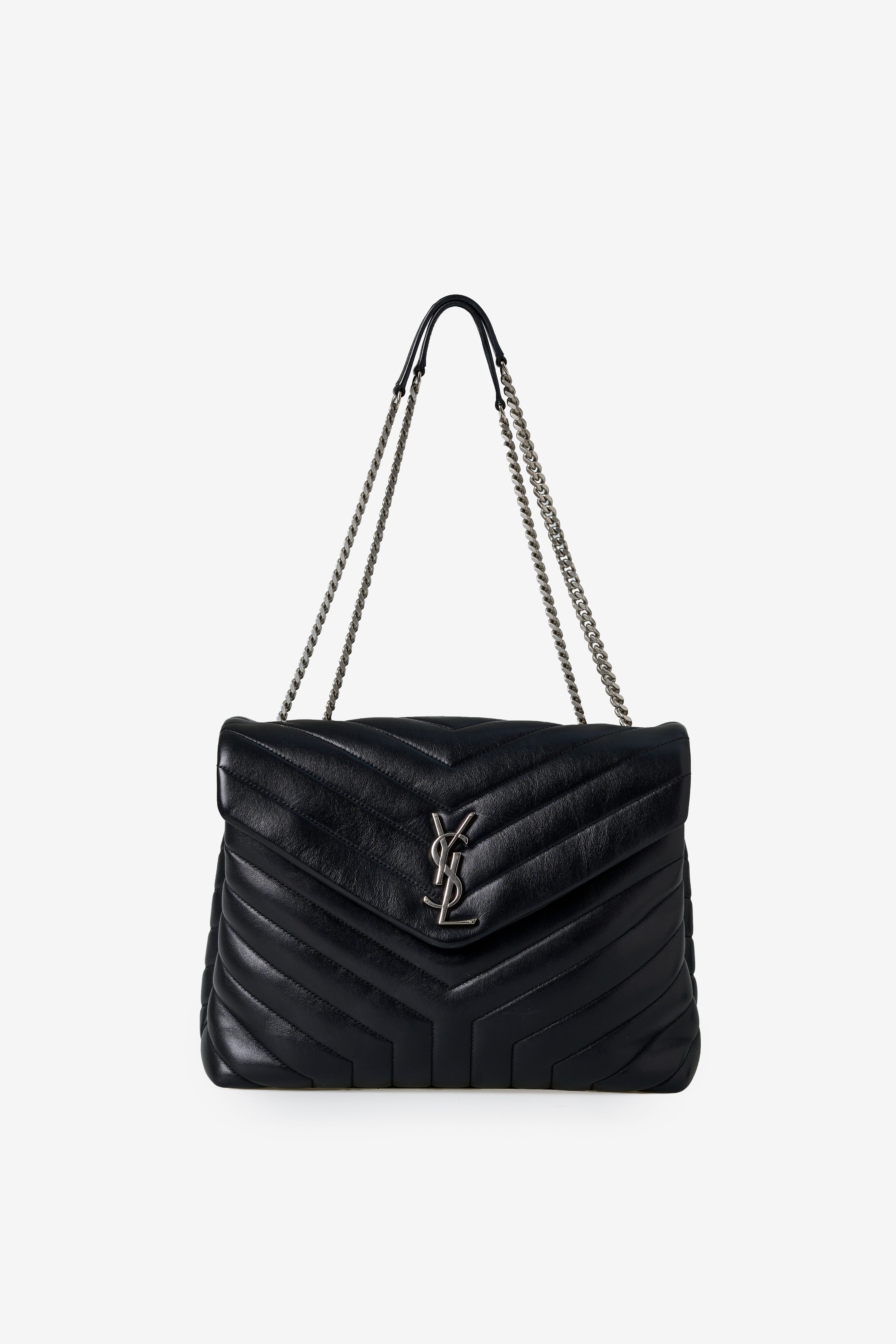 Loulou Large Leather Shoulder Bag