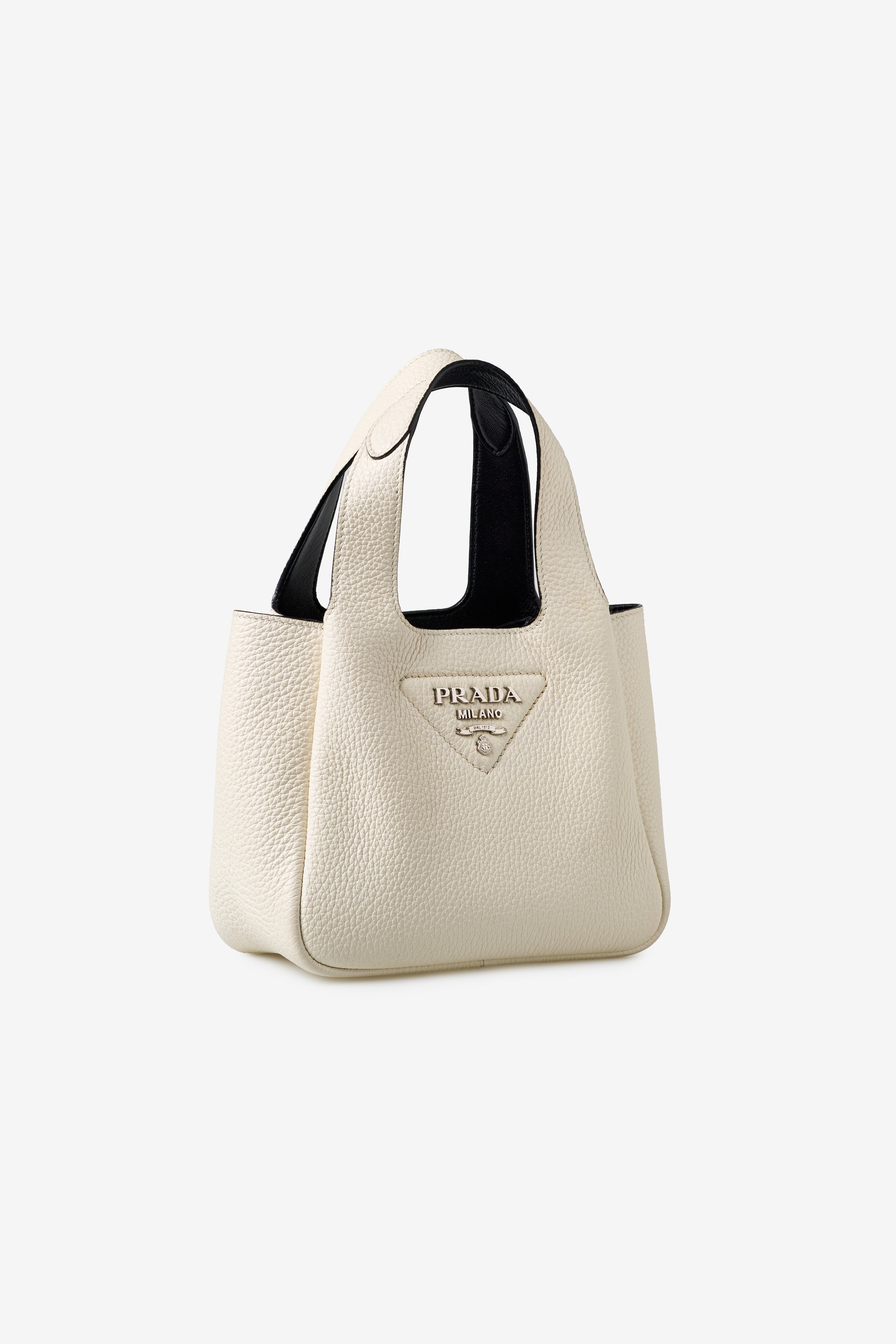Prada Liaison Mini Leather Handbag