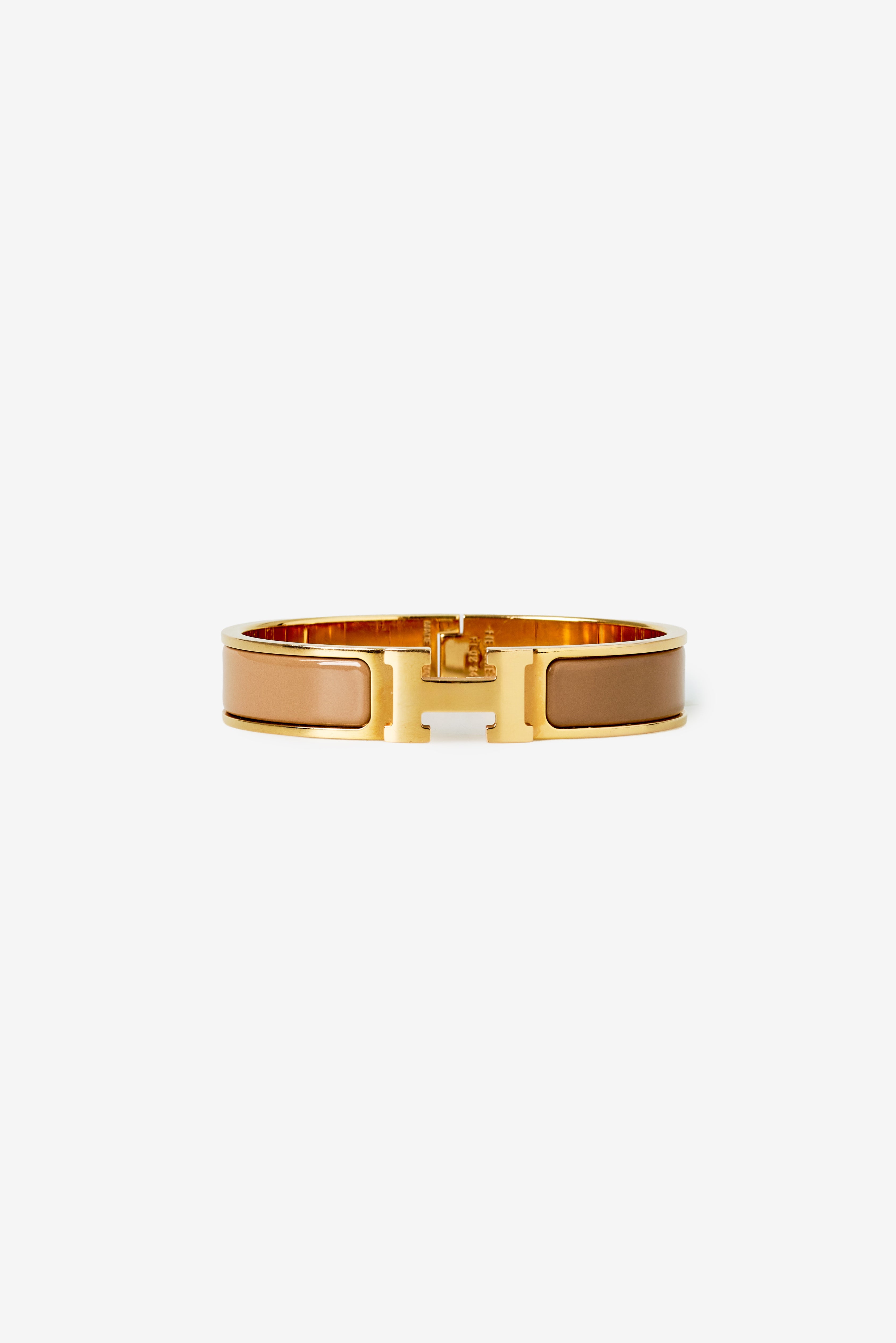Clic H Narrow Enamel Bracelet