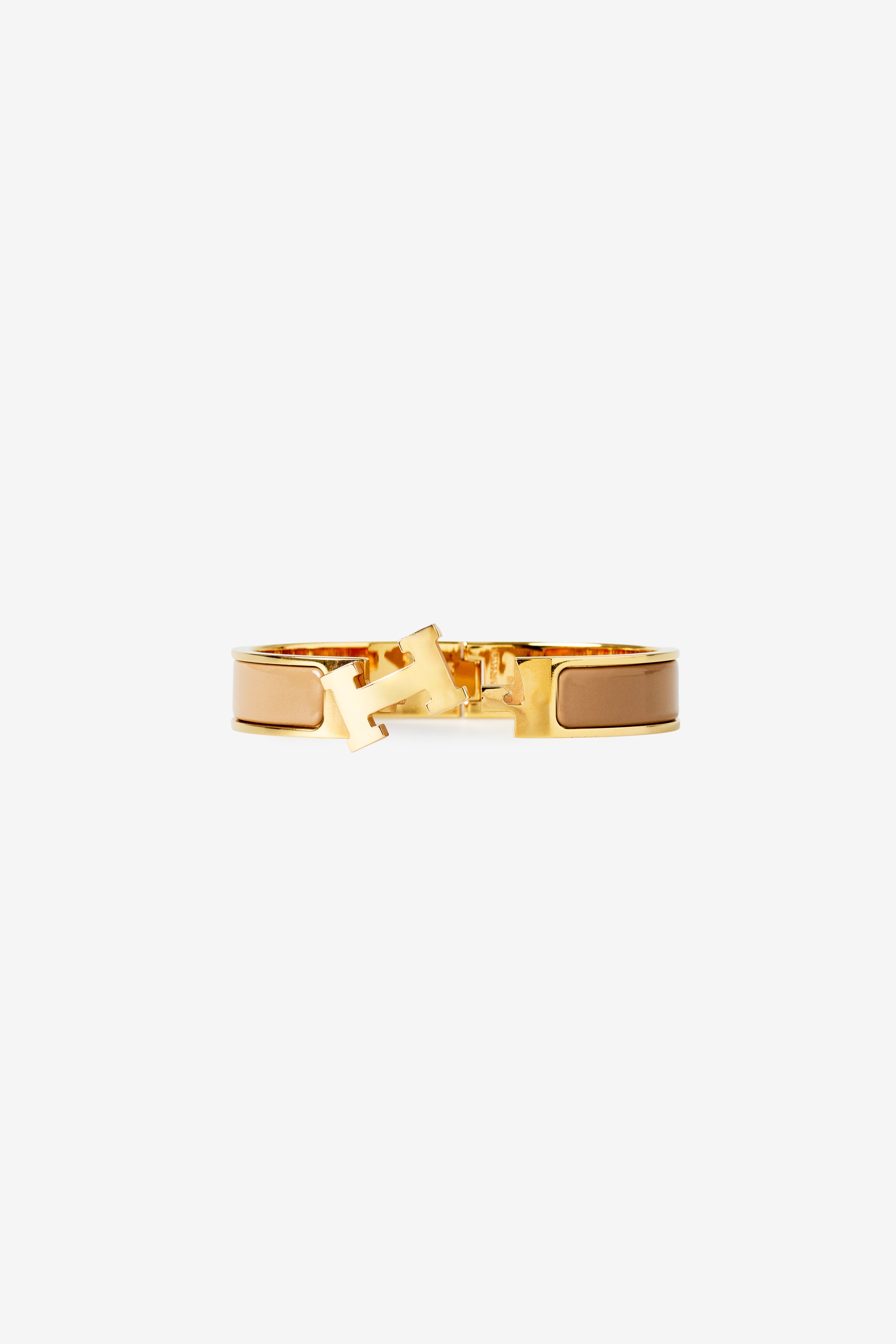 Clic H Narrow Enamel Bracelet