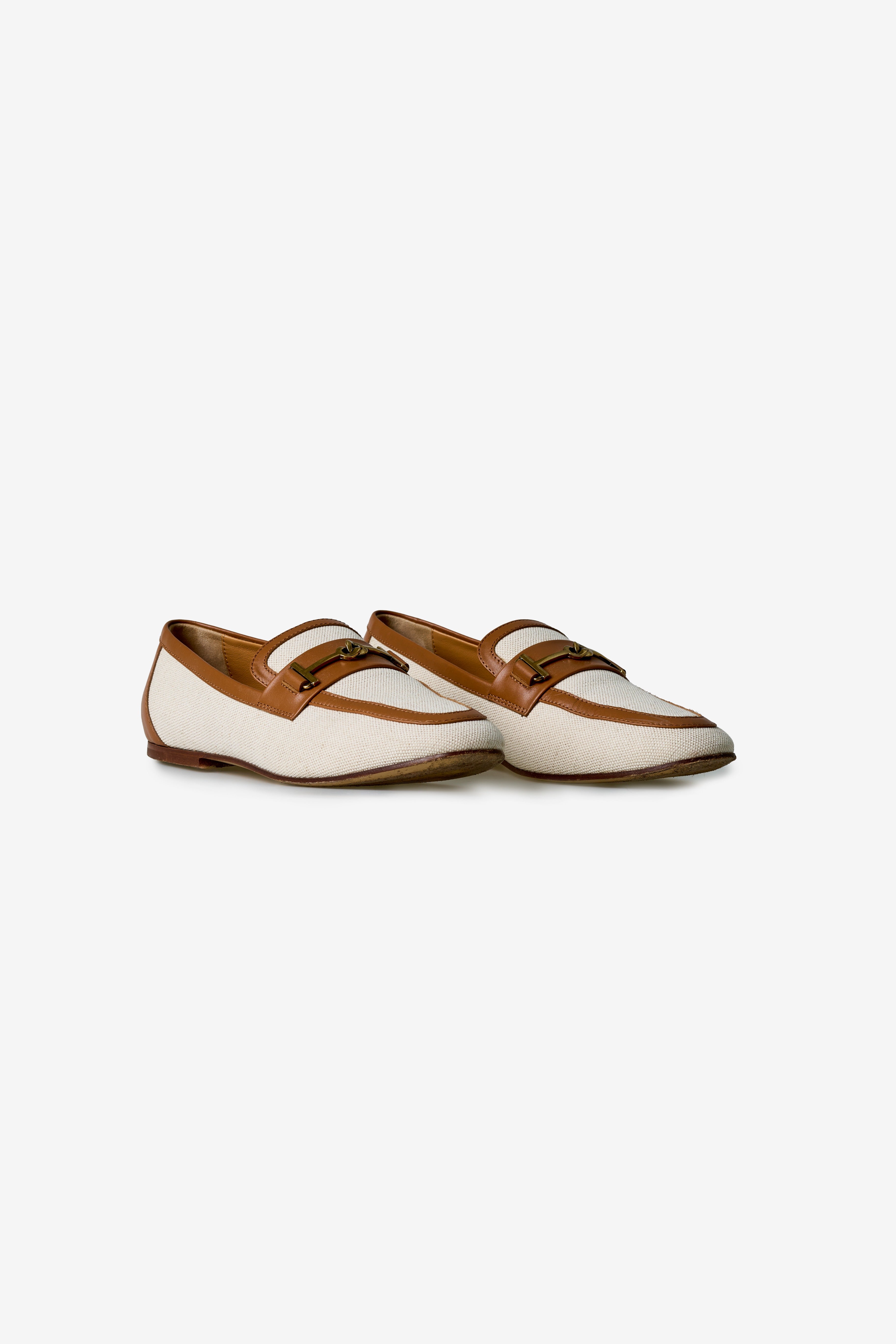 Tod’s Two-Tone Chain Loafers