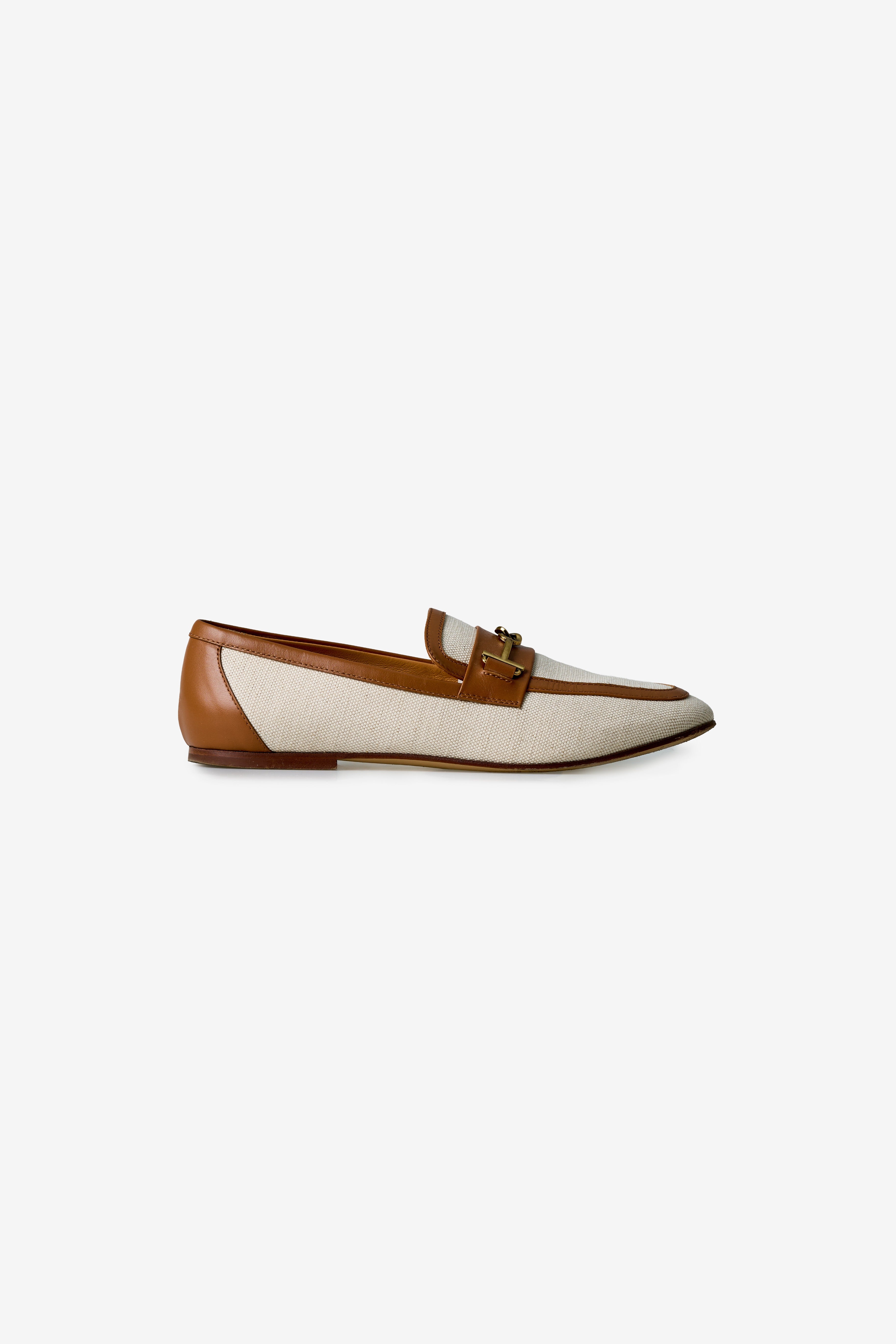 Tod’s Two-Tone Chain Loafers