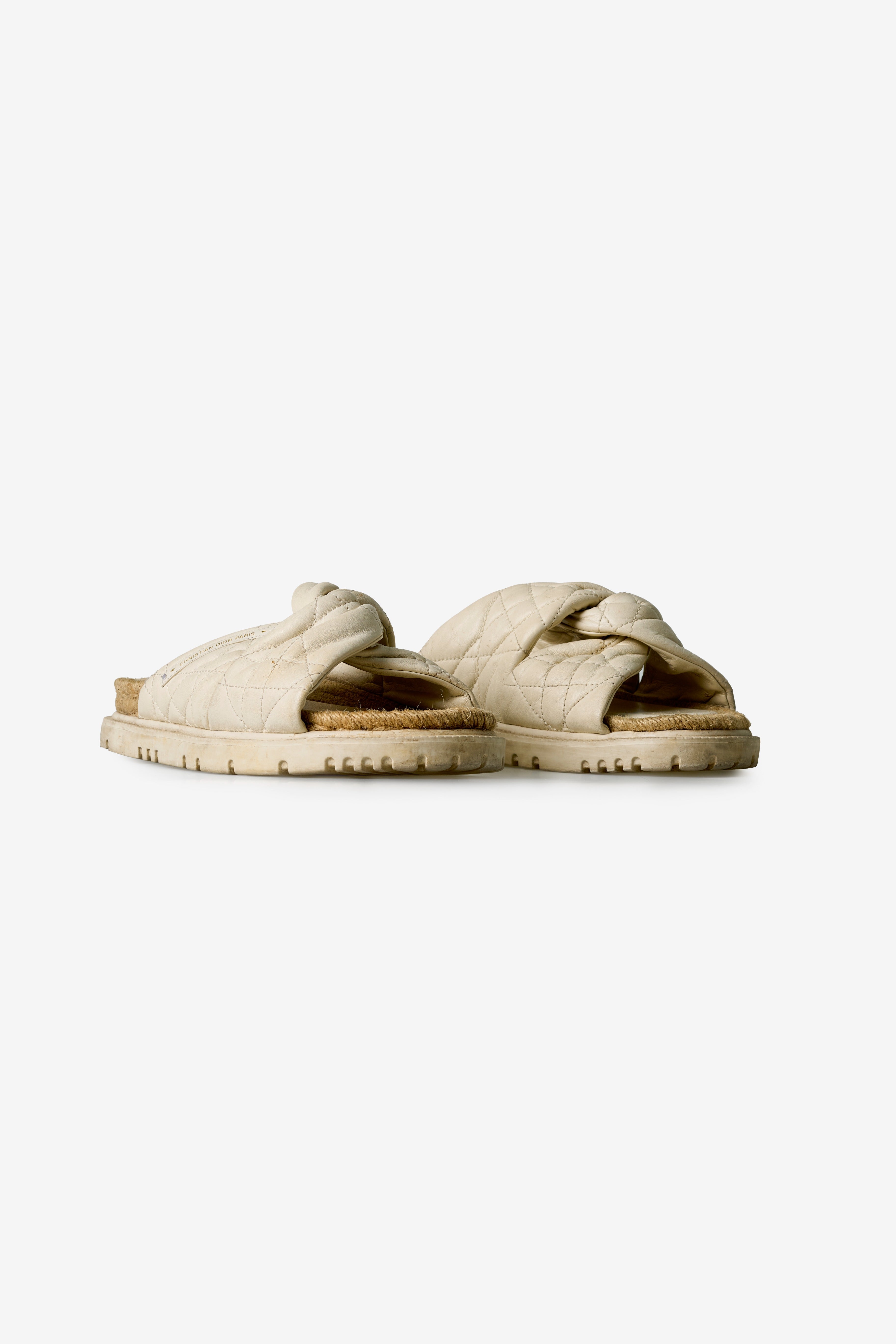 D-Twist Espadrille Platform Sandals