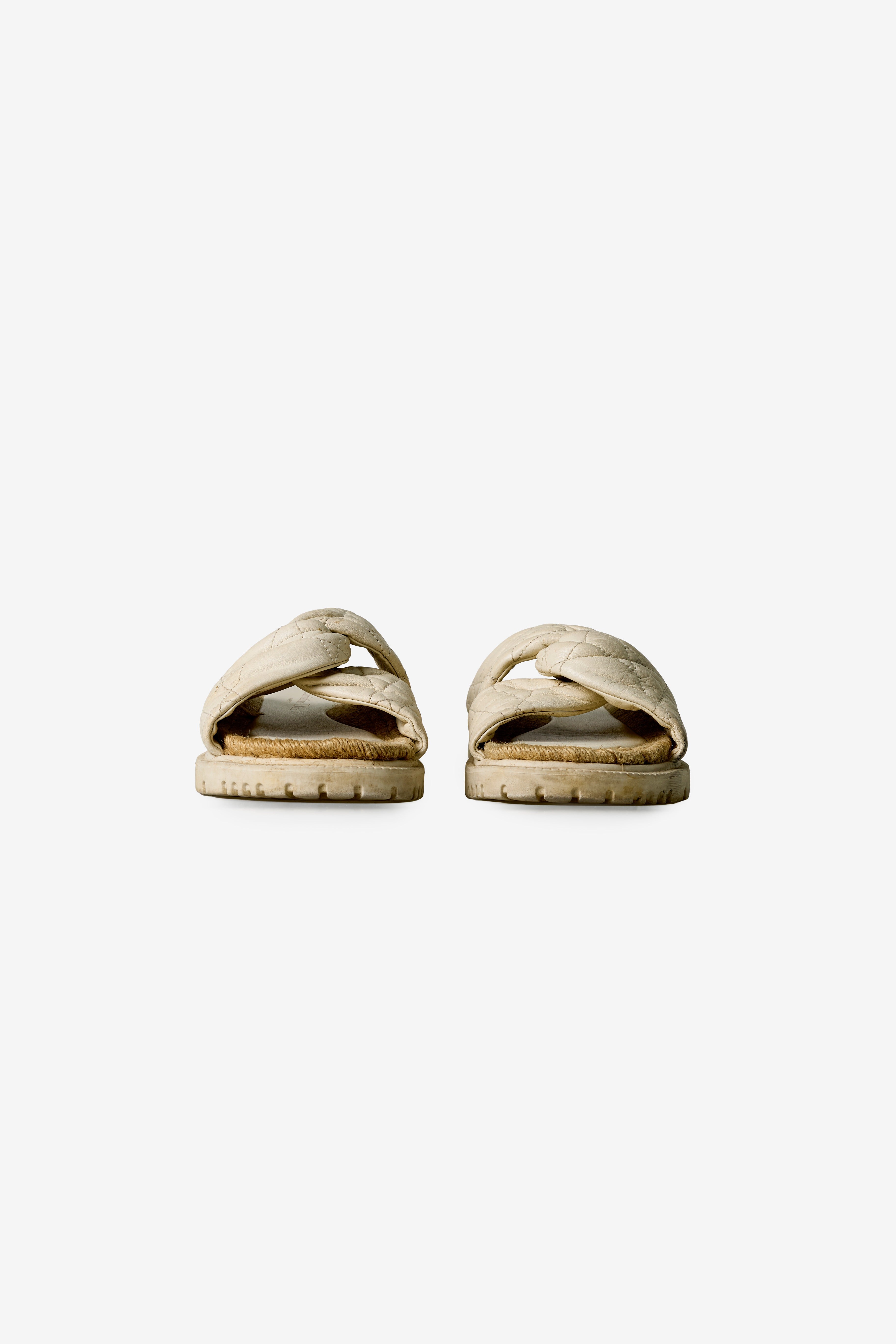 D-Twist Espadrille Platform Sandals