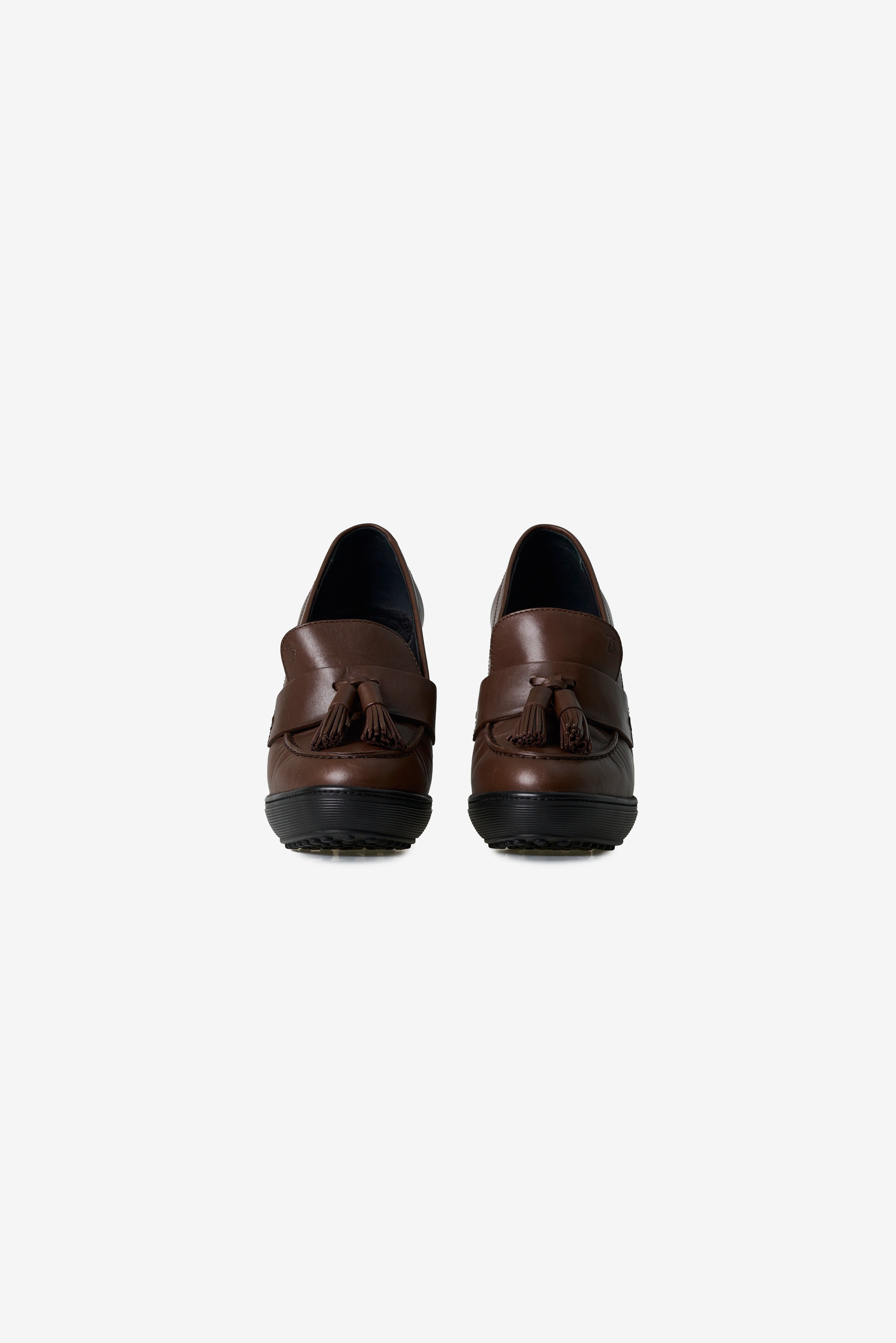 Tassel Platform Loafer Pumps