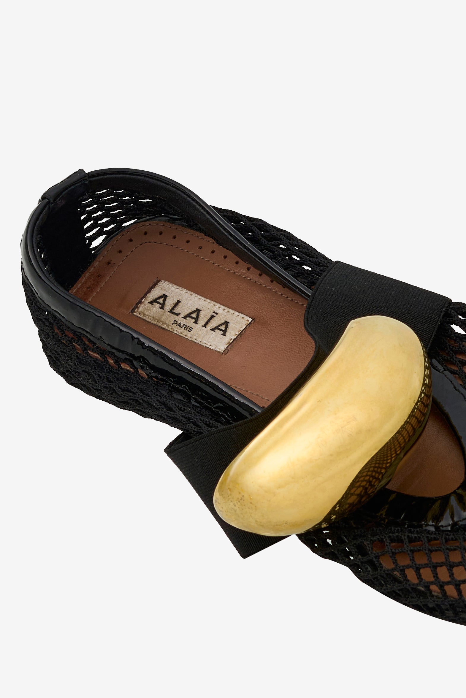 Mesh Mary Jane Flats