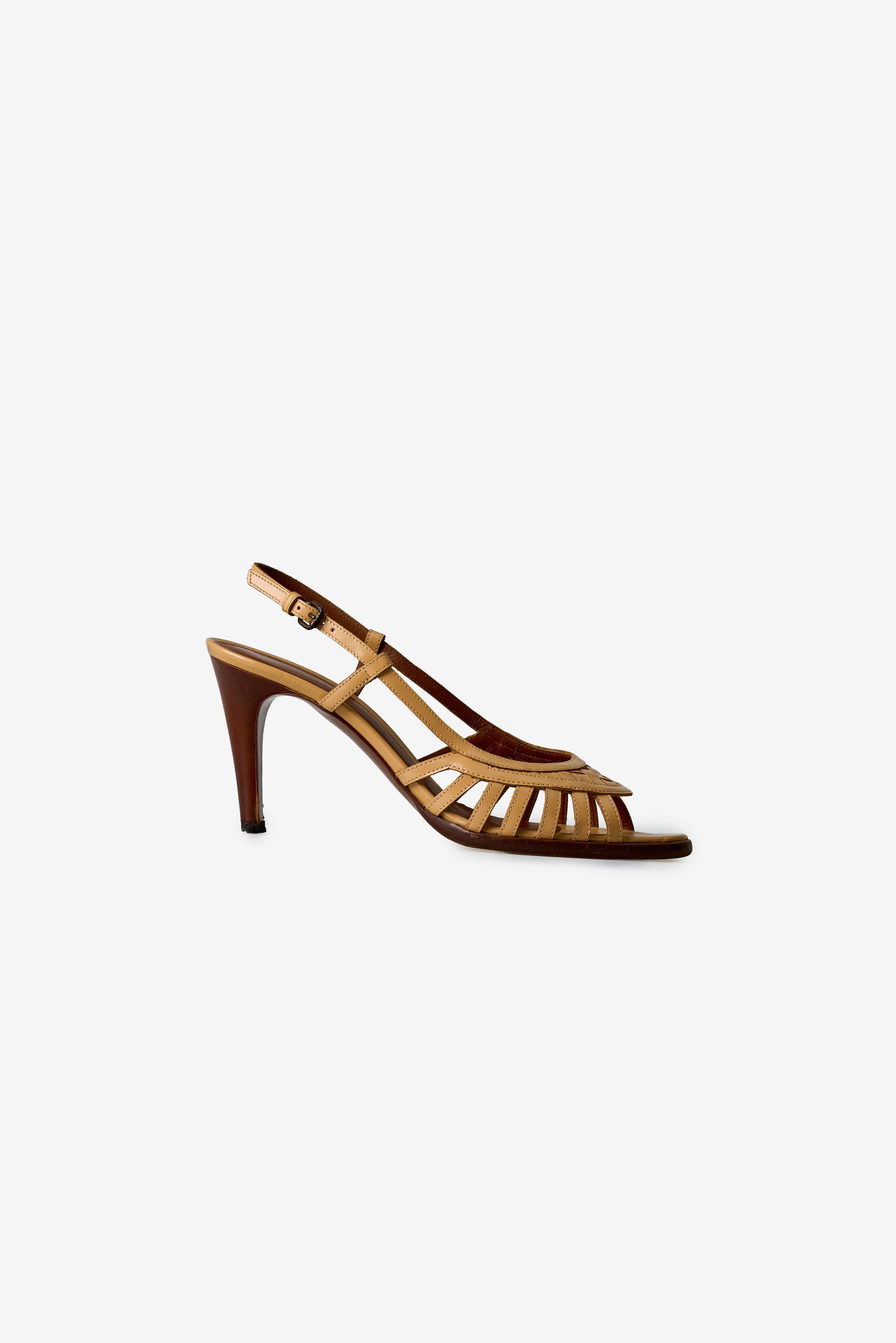 Bottega Veneta Intrecciato Cage Slingback