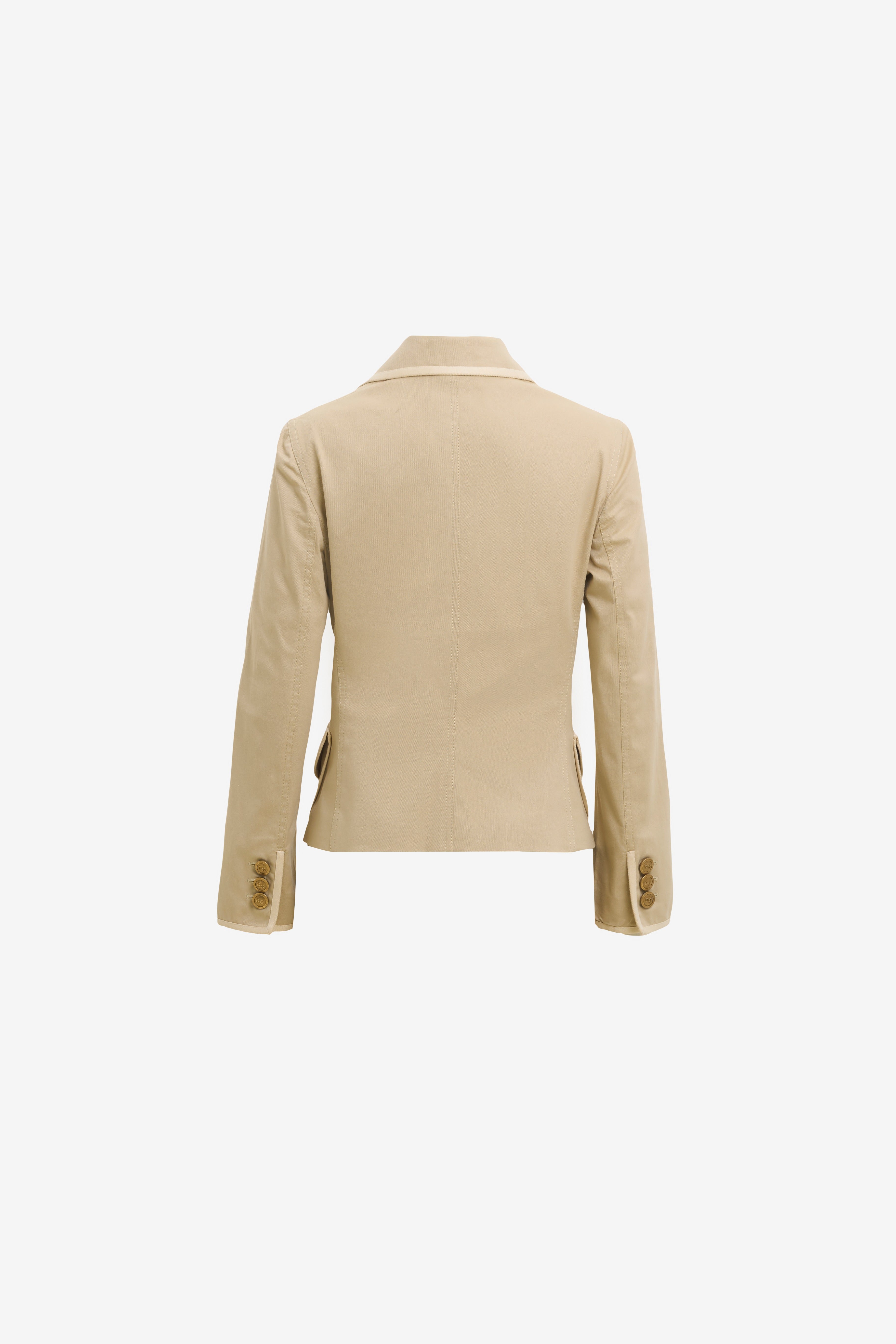 Cep Detaylı Biyeli Blazer