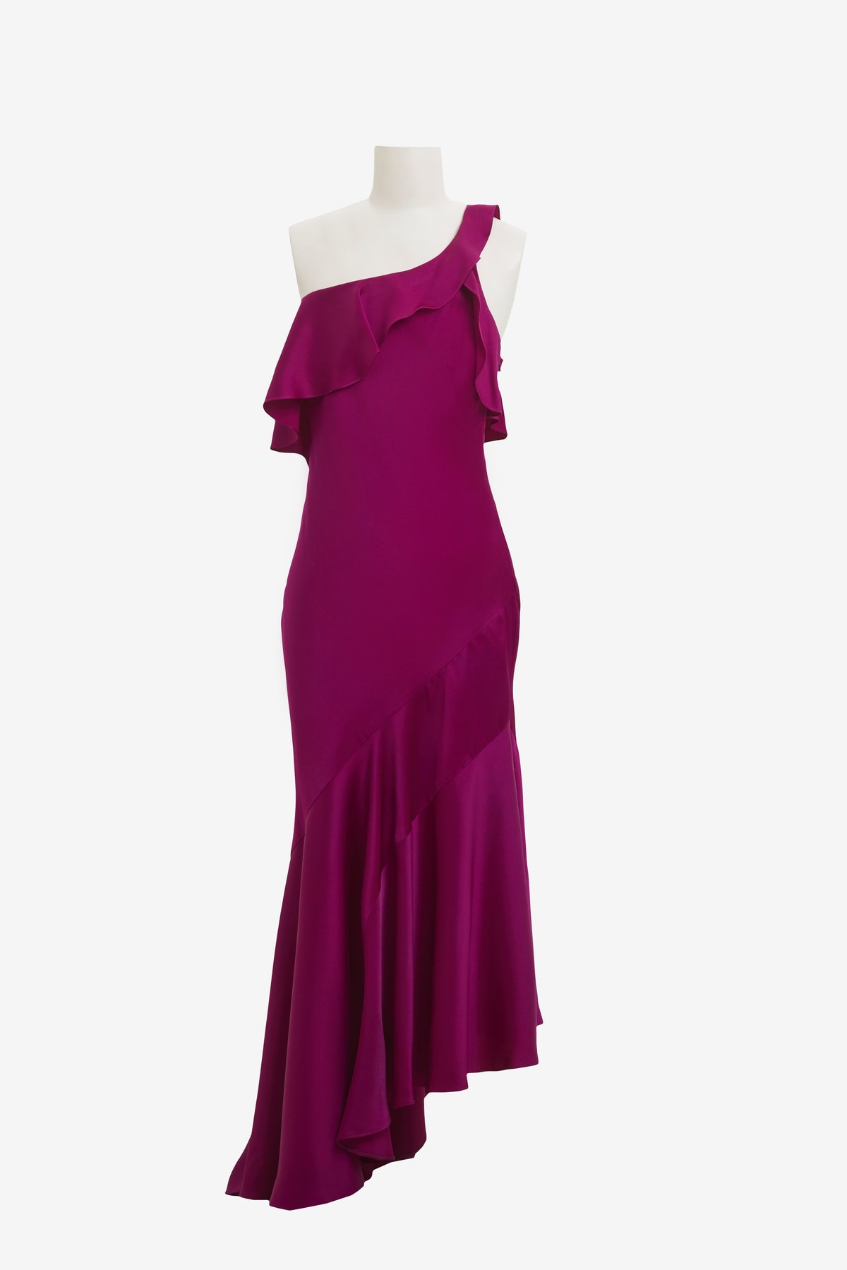 Pris One-Shoulder Asymmetric Dress