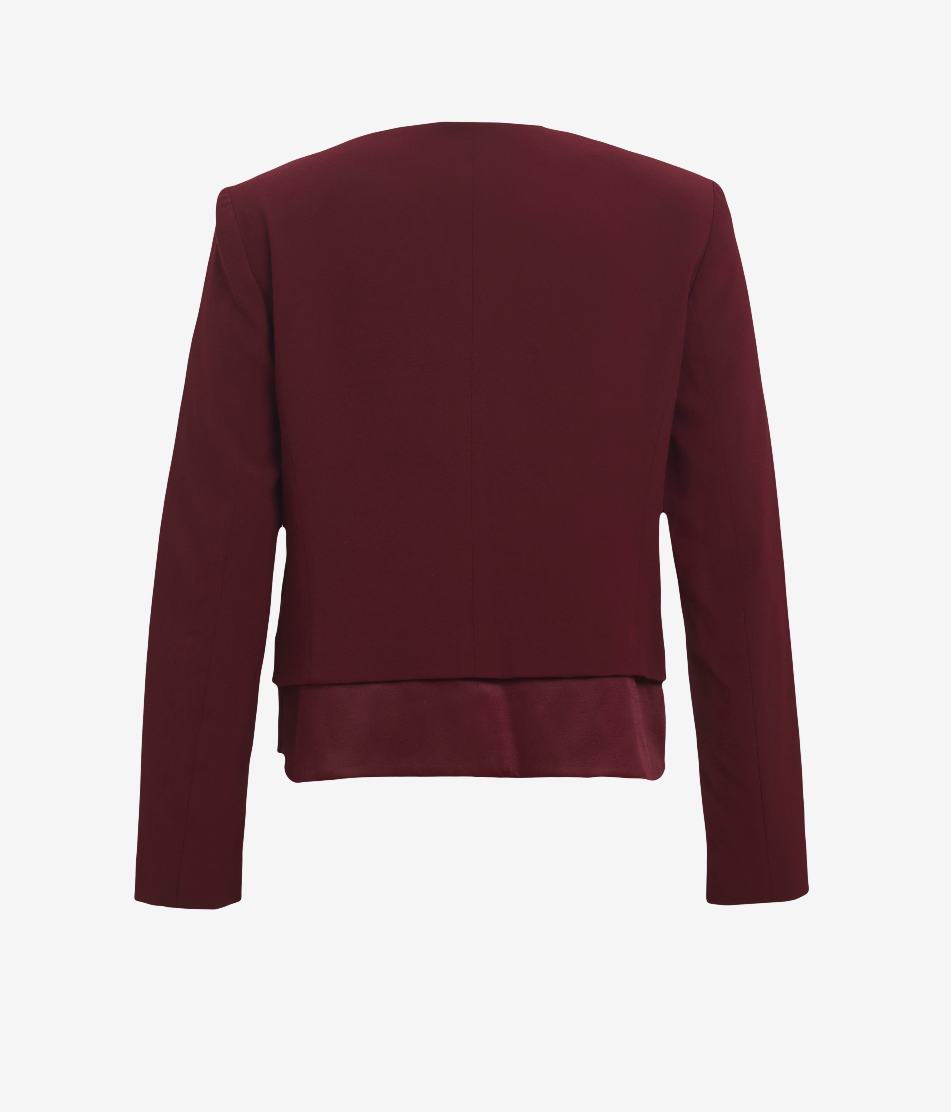 Yuvarlak Yaka Blazer Ceket