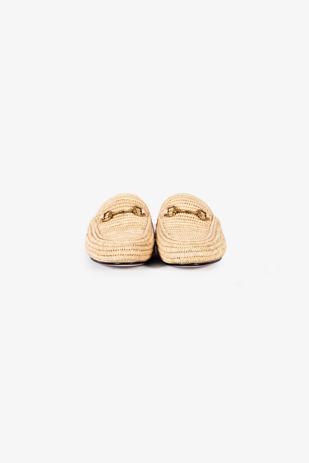 Princetown Raffia Mules