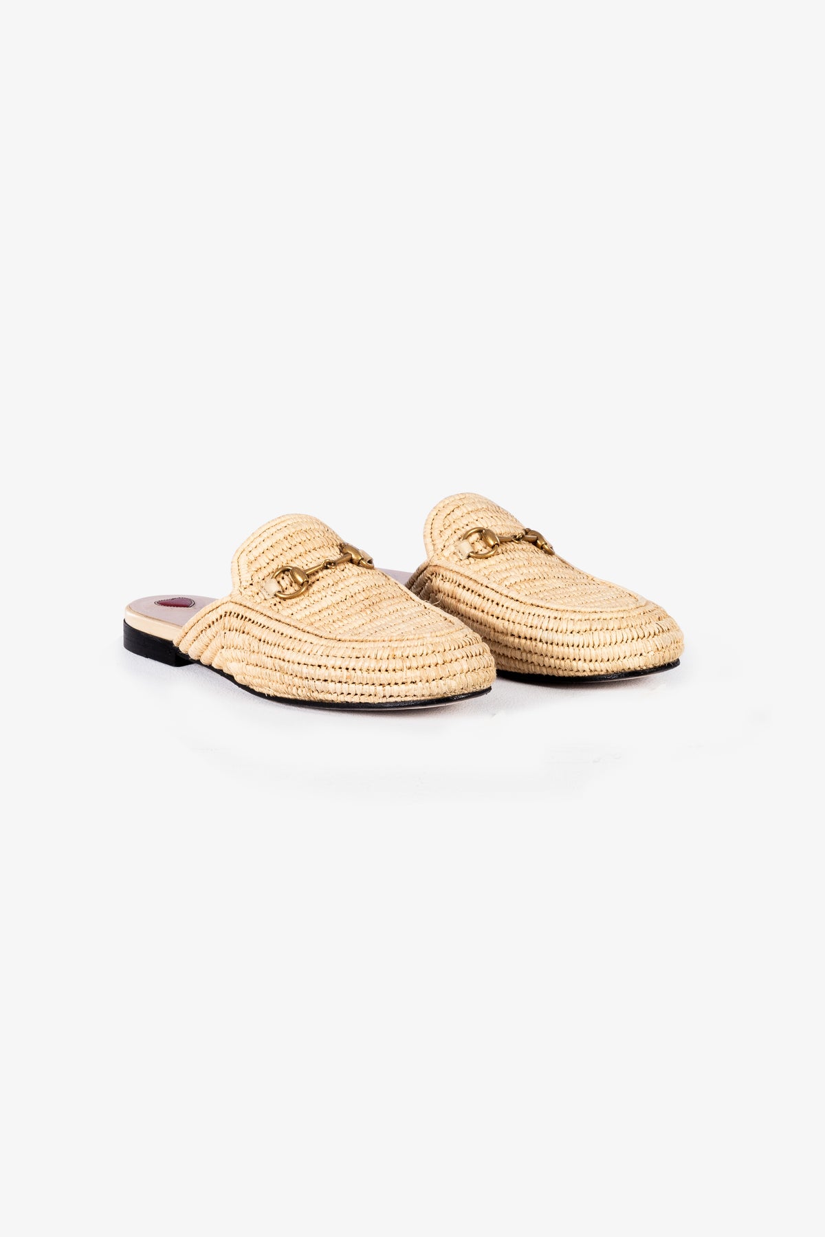 Princetown Raffia Mules